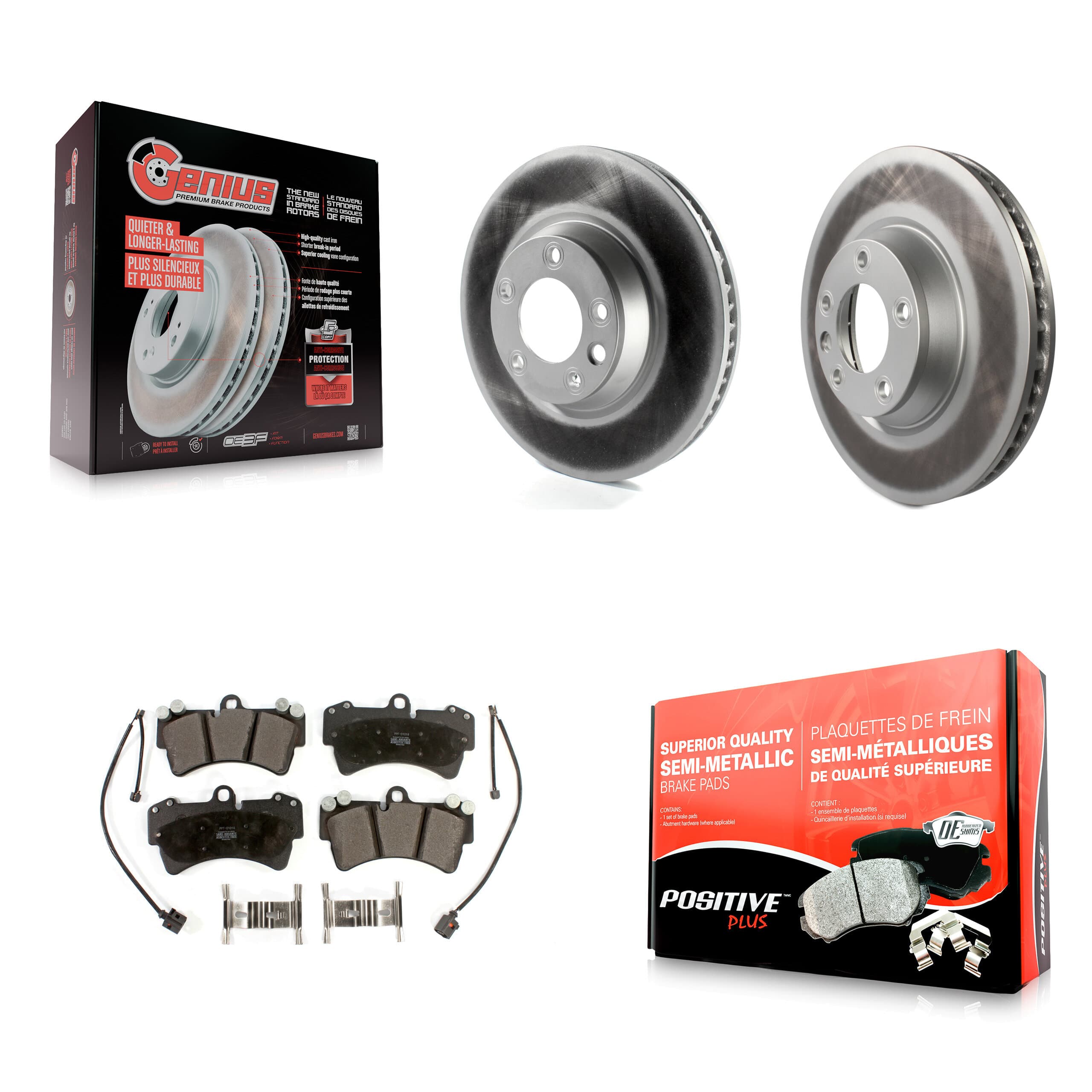 Transit Auto - KGF-102293 - Front Disc Brake Kits image 1