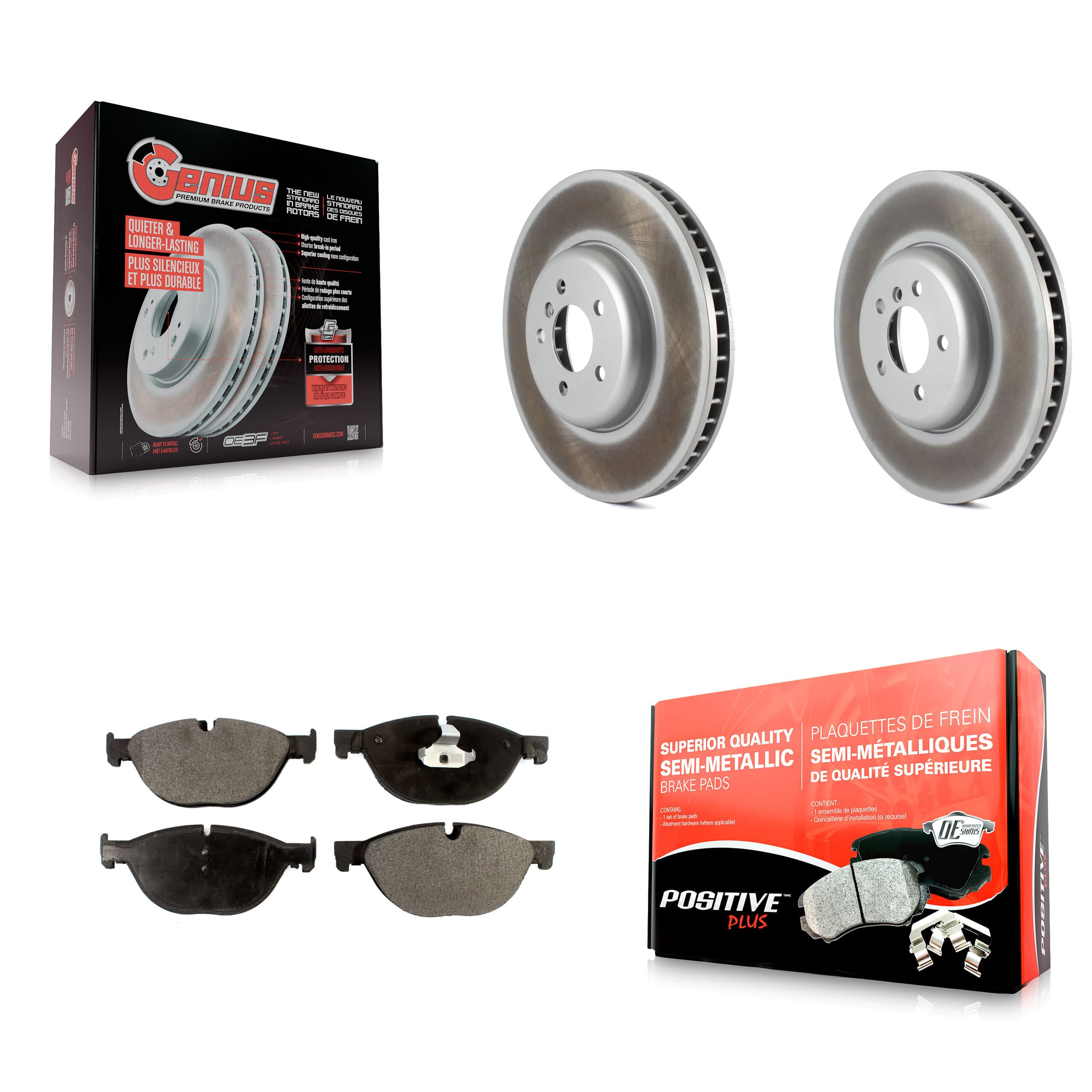 Transit Auto - KGF-102297 - Front Disc Brake Kits image 1
