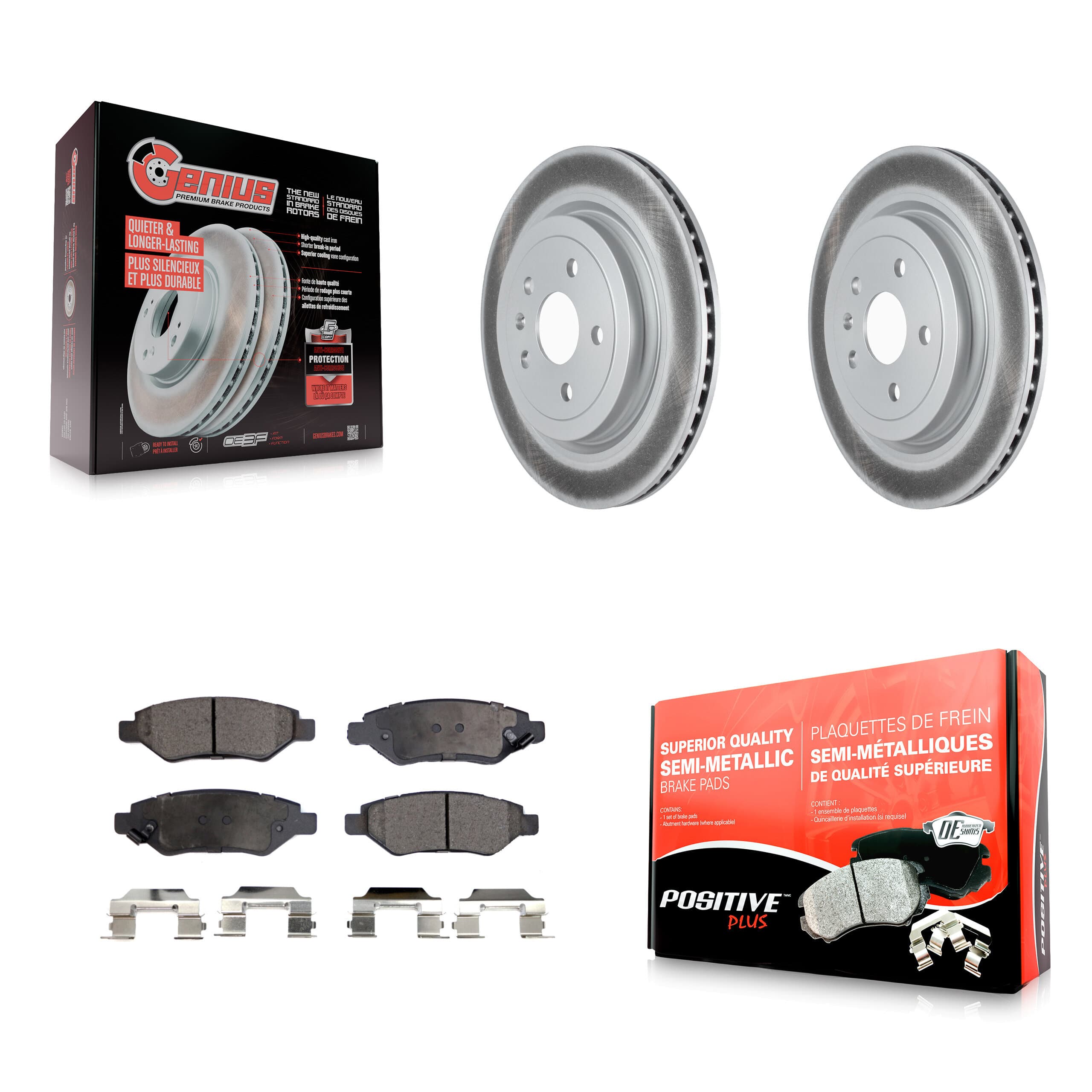Transit Auto - KGF-102335 - Rear Disc Brake Kits image 1
