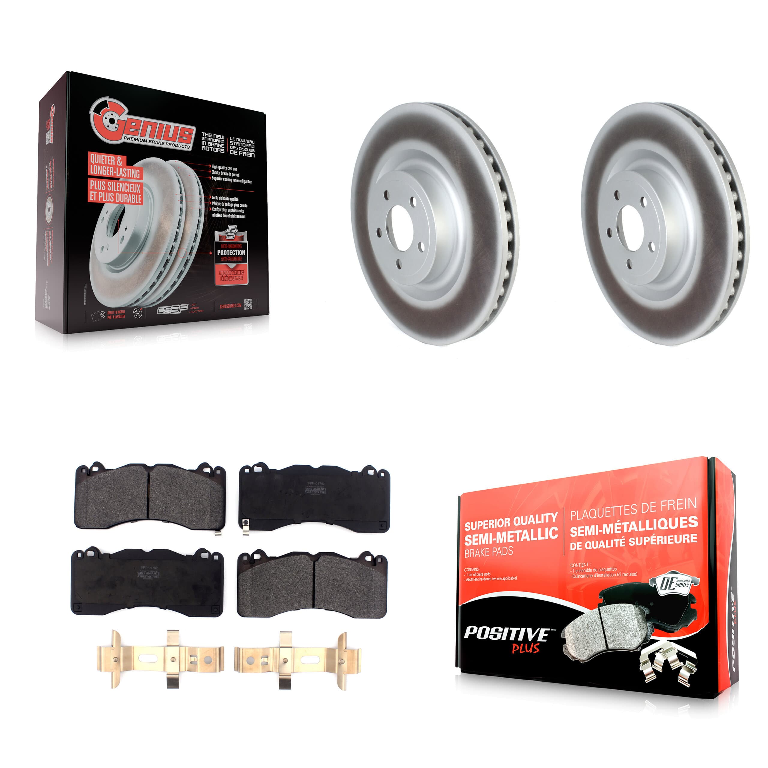 Transit Auto - KGF-102429 - Front Disc Brake Kits image 1