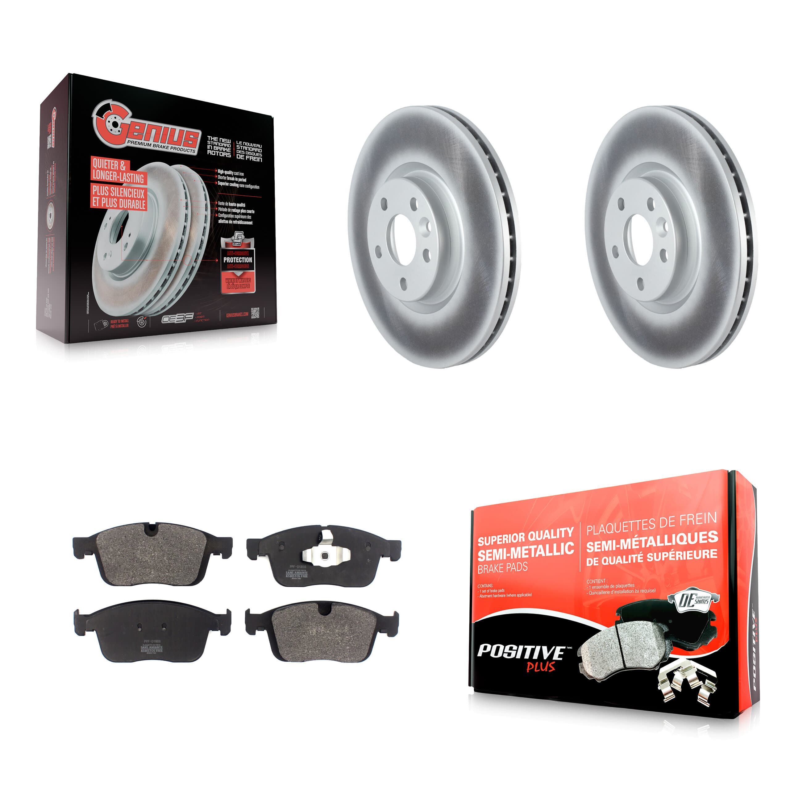Transit Auto - KGF-102432 - Front Disc Brake Kits image 1