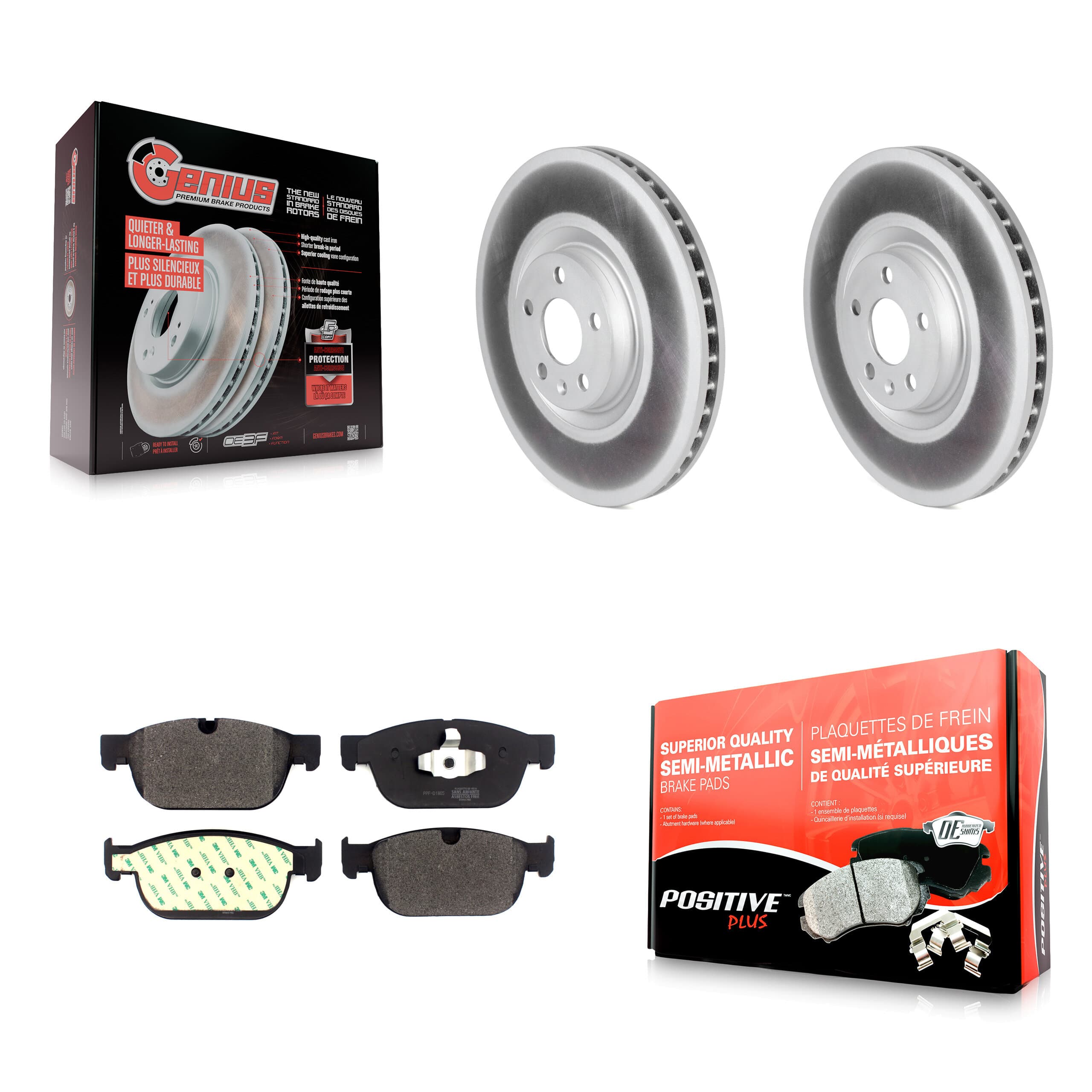 Transit Auto - KGF-102436 - Front Disc Brake Kits image 1