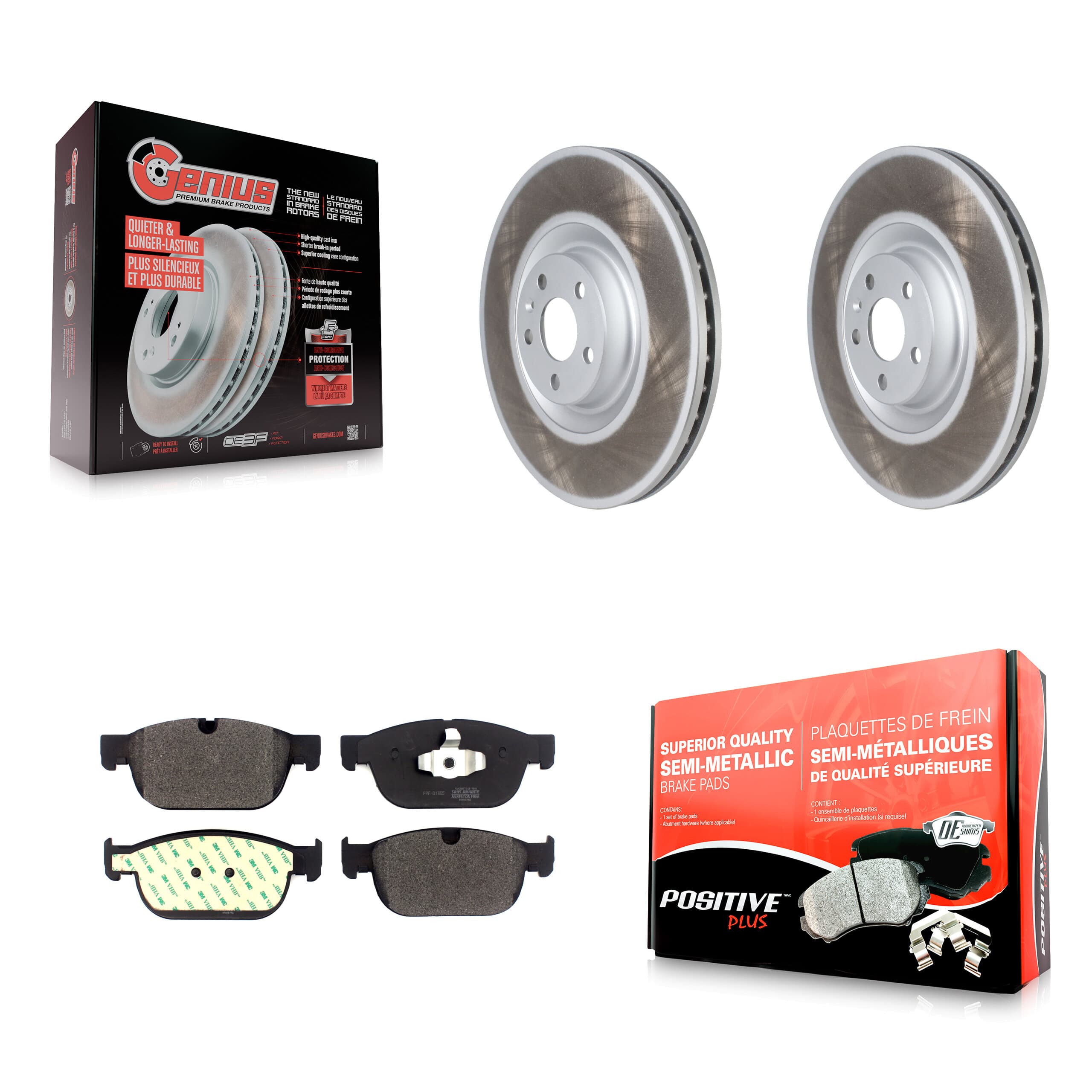 Transit Auto - KGF-102439 - Front Disc Brake Kits image 1