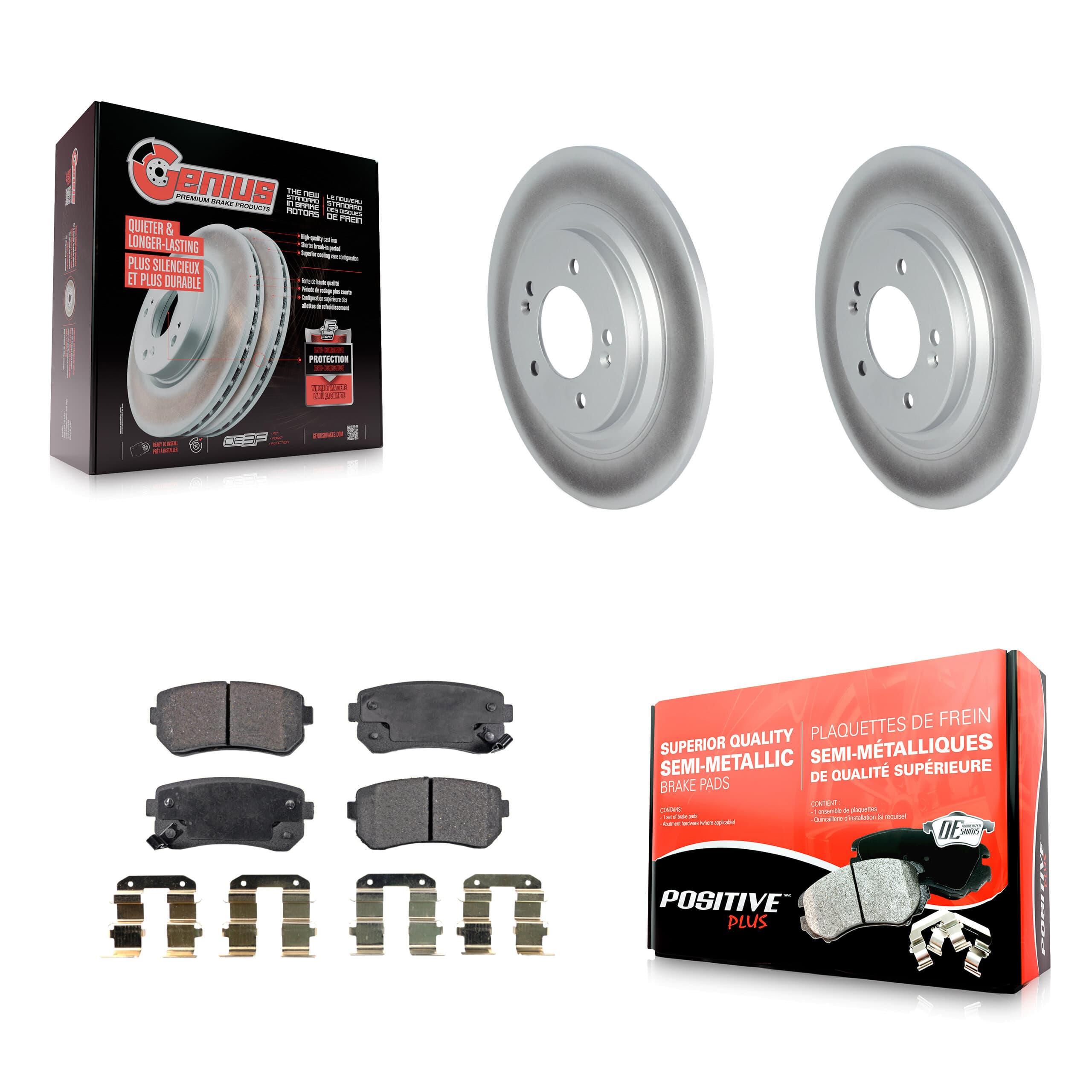 Transit Auto - KGF-102529 - Rear Disc Brake Kits image 1