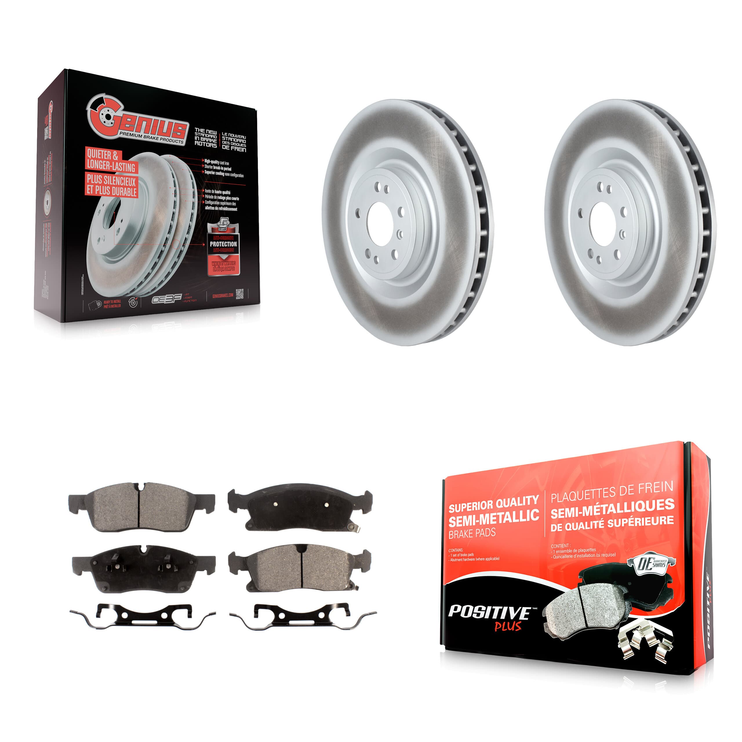 Transit Auto - KGF-102554 - Front Disc Brake Kits image 1