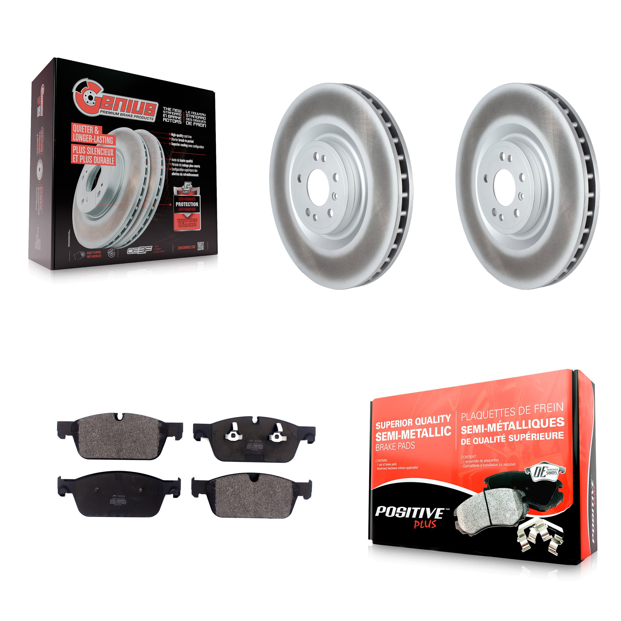 Transit Auto - KGF-102560 - Front Disc Brake Kits image 1