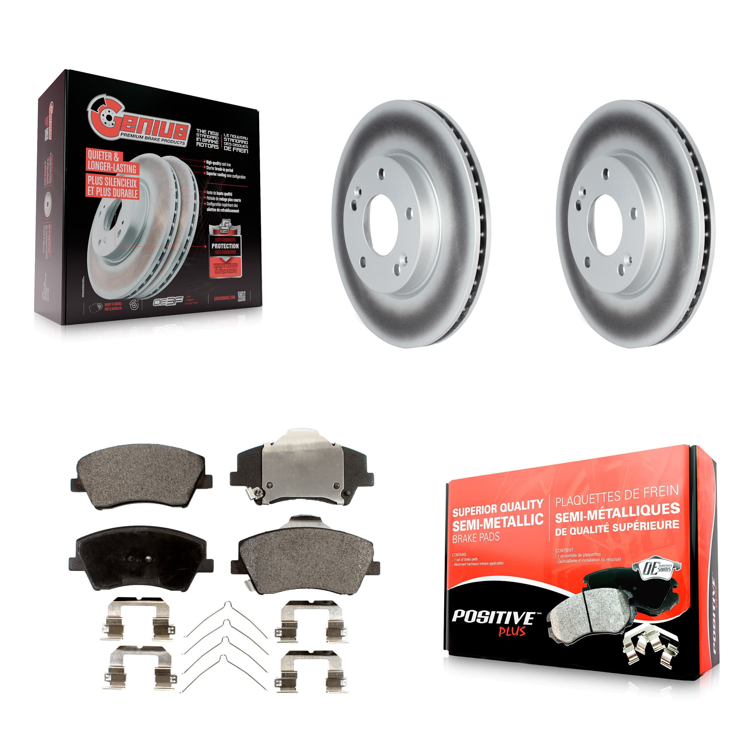 Transit Auto - KGF-102562 - Front Disc Brake Kits image 1