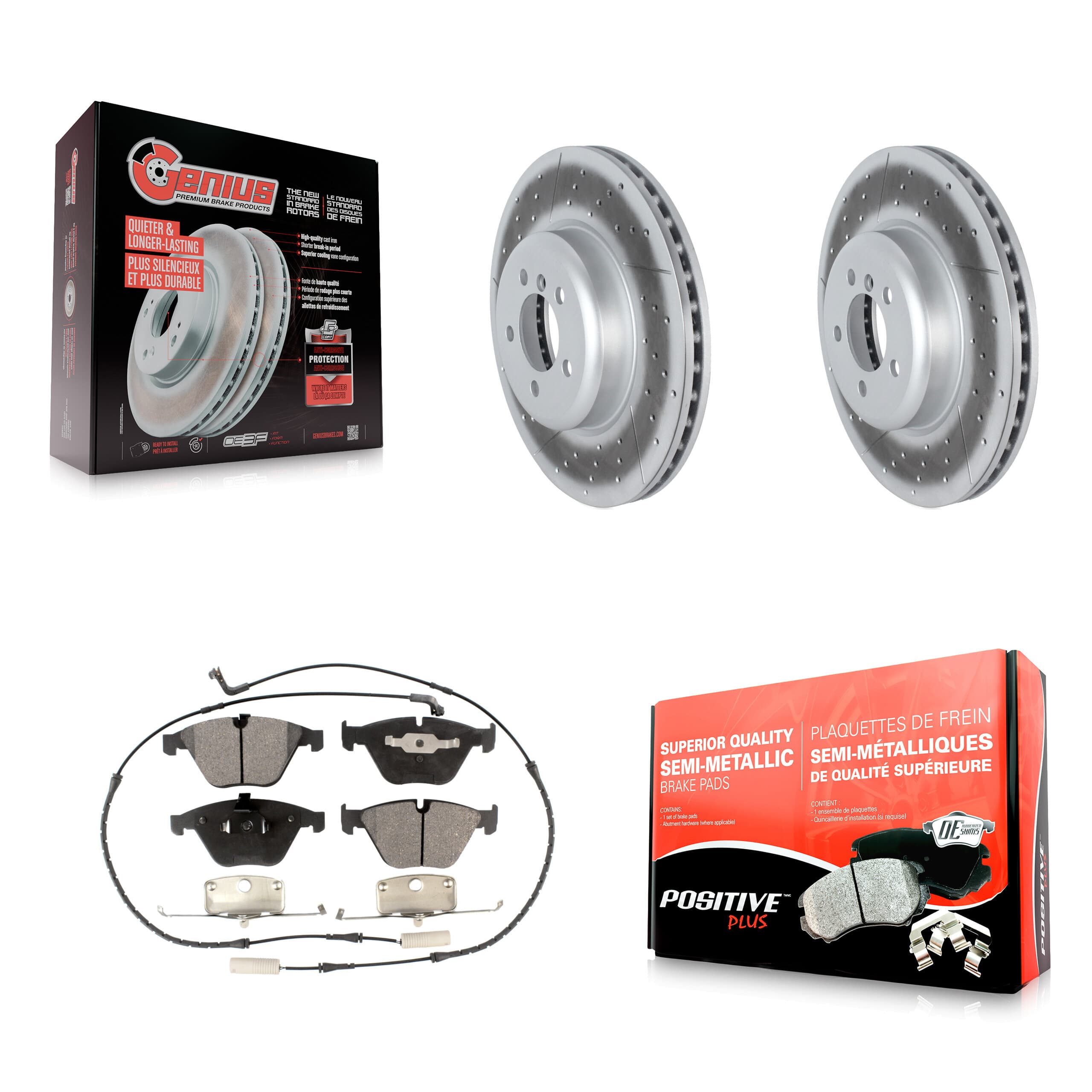 Transit Auto - KGF-102563 - Front Disc Brake Kits image 1
