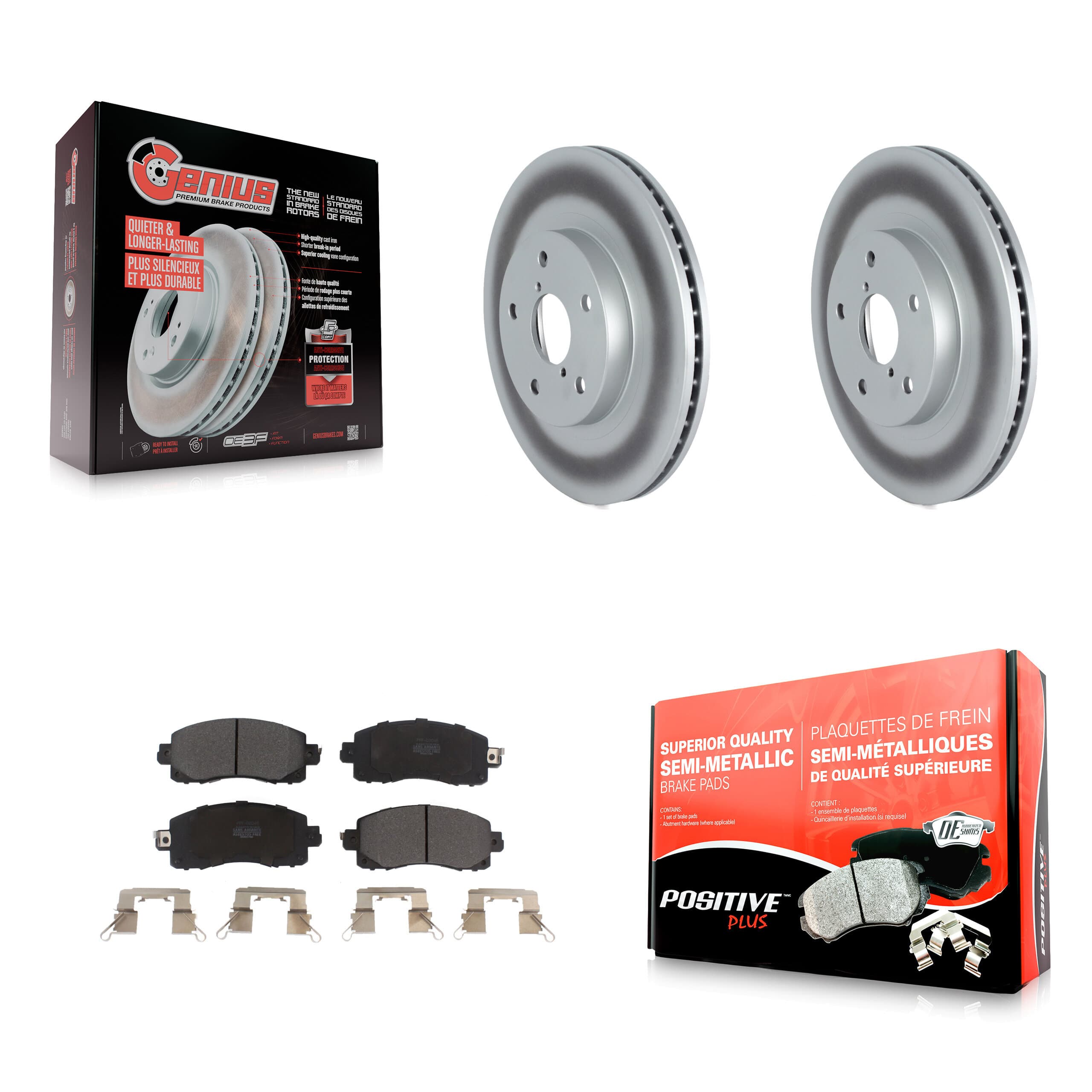 Transit Auto - KGF-102565 - Front Disc Brake Kits image 1