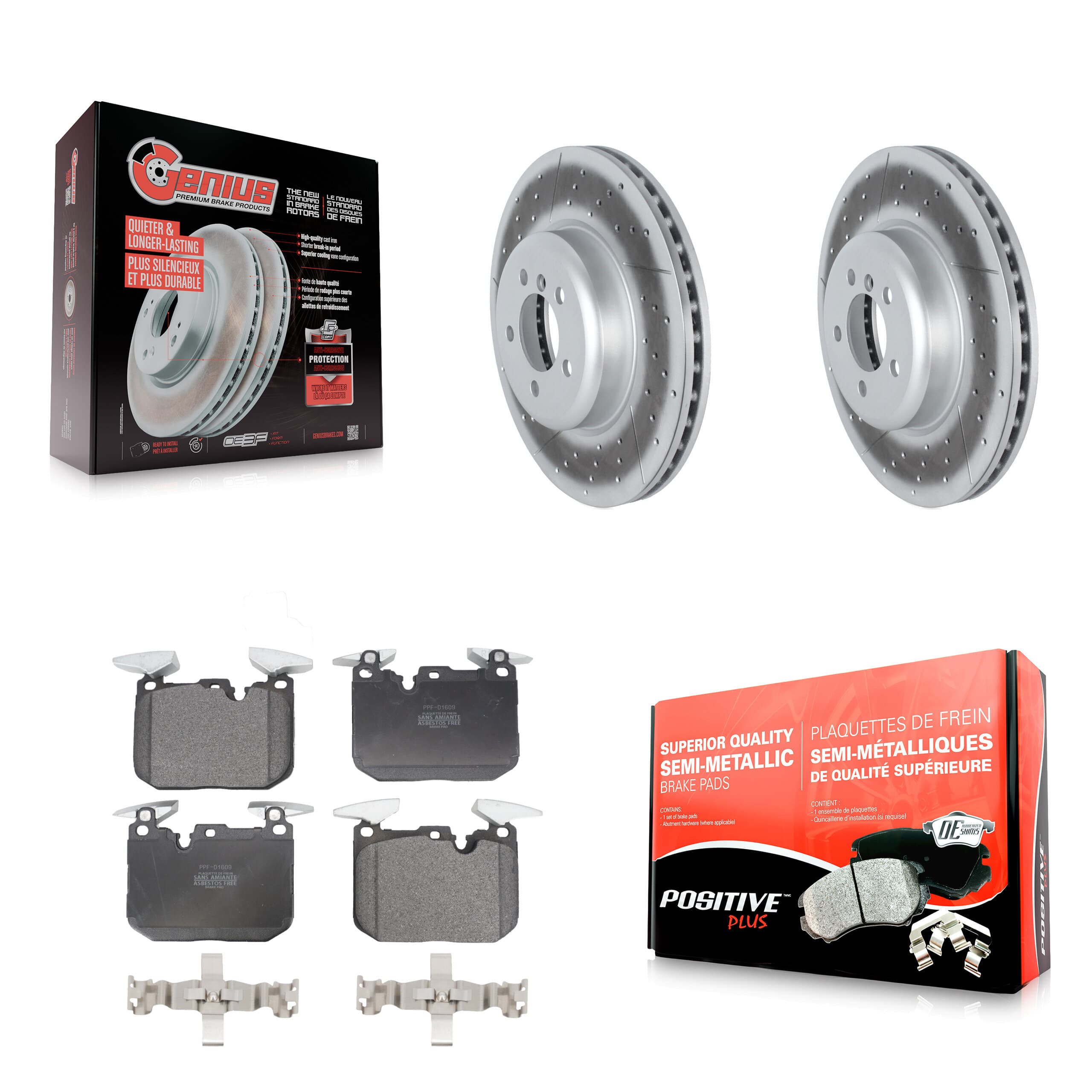 Transit Auto - KGF-102566 - Front Disc Brake Kits image 1