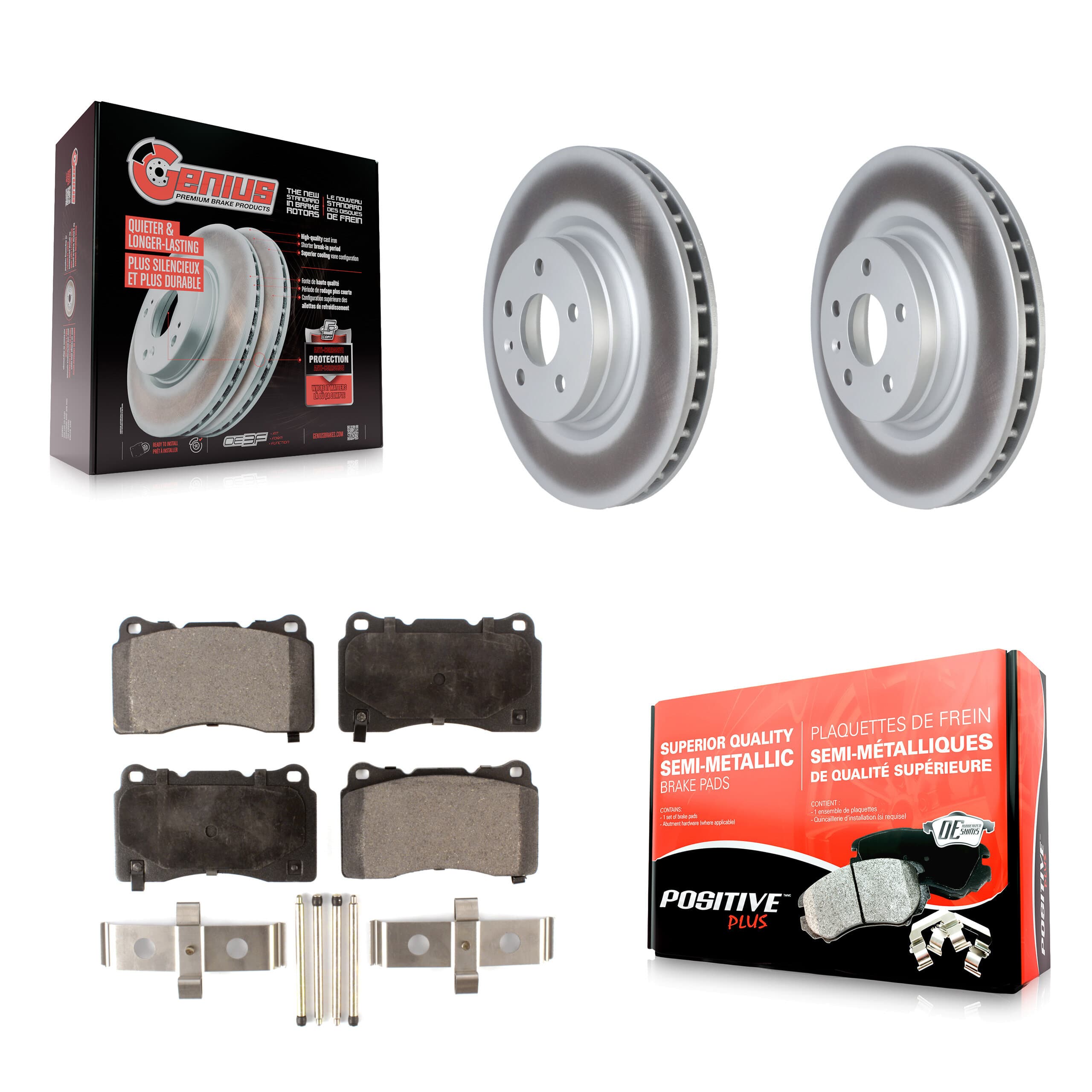 Transit Auto - KGF-102570 - Front Disc Brake Kits image 1