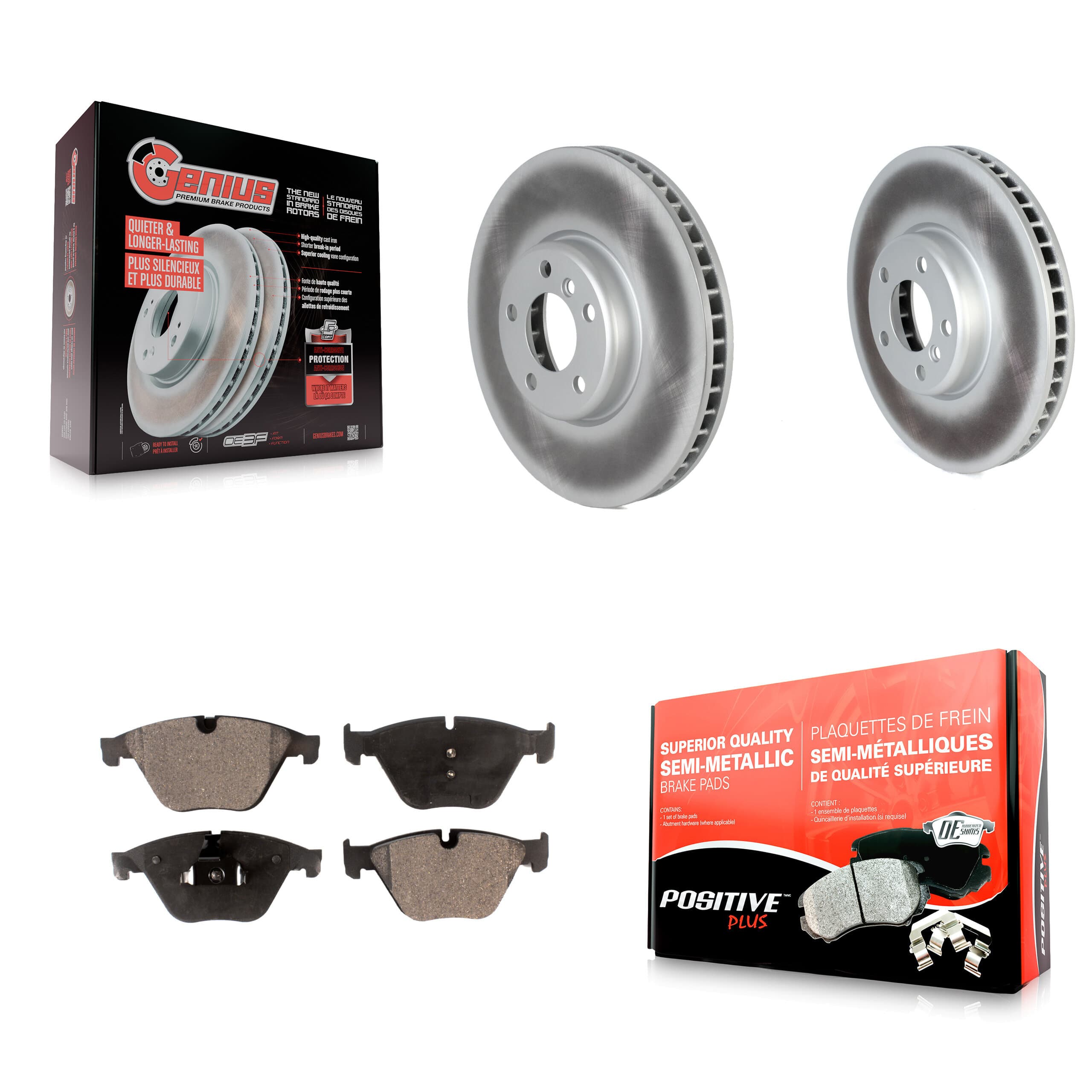 Transit Auto - KGF-102604 - Front Disc Brake Kits image 1