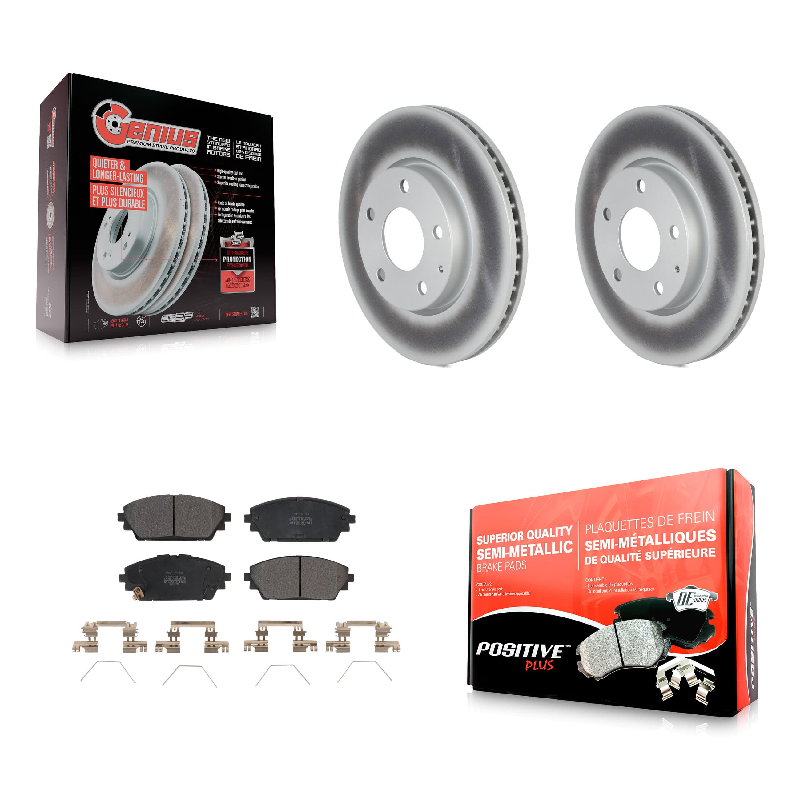 Transit Auto - KGF-102621 - Front Disc Brake Kits image 1