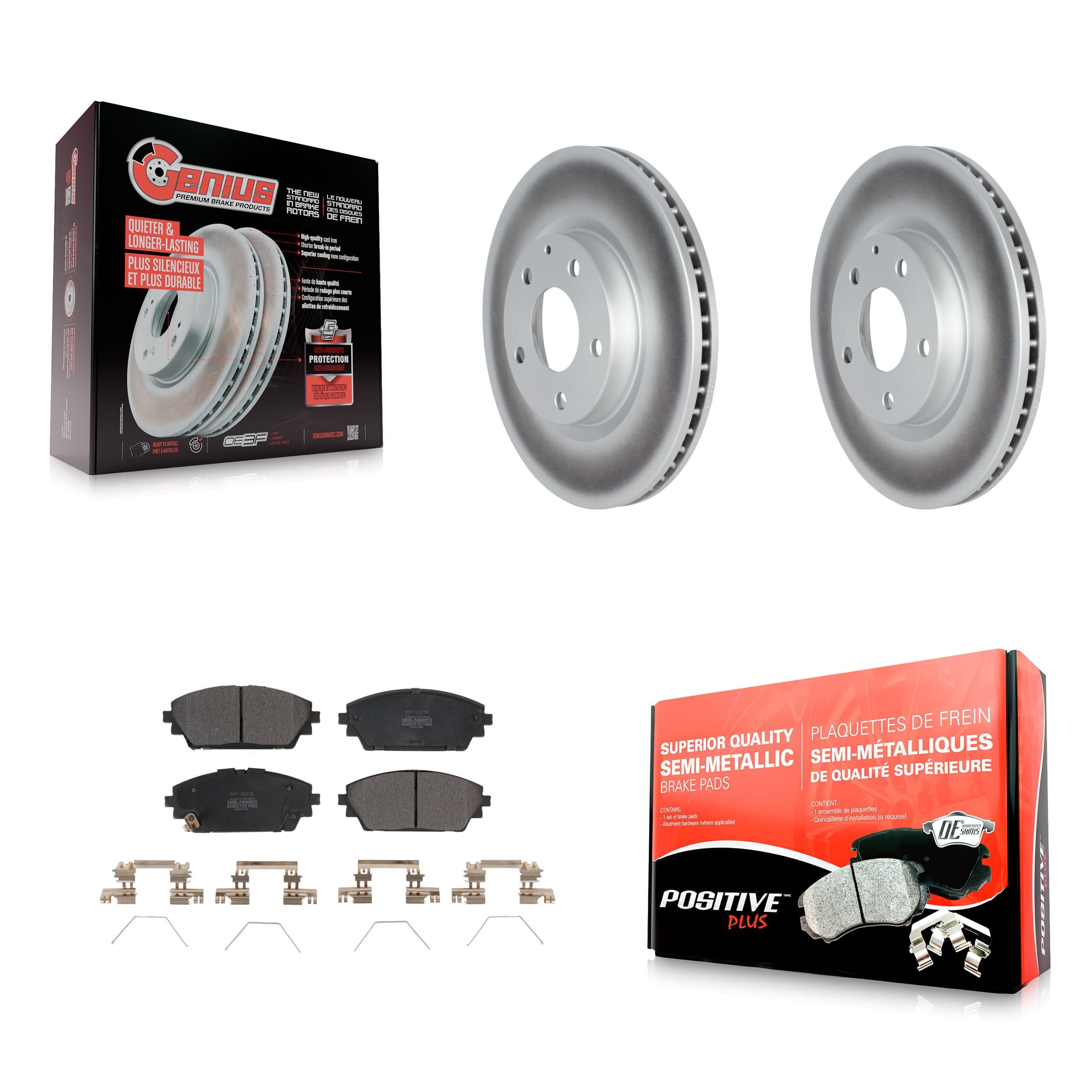 Transit Auto - KGF-102622 - Front Disc Brake Kits image 1