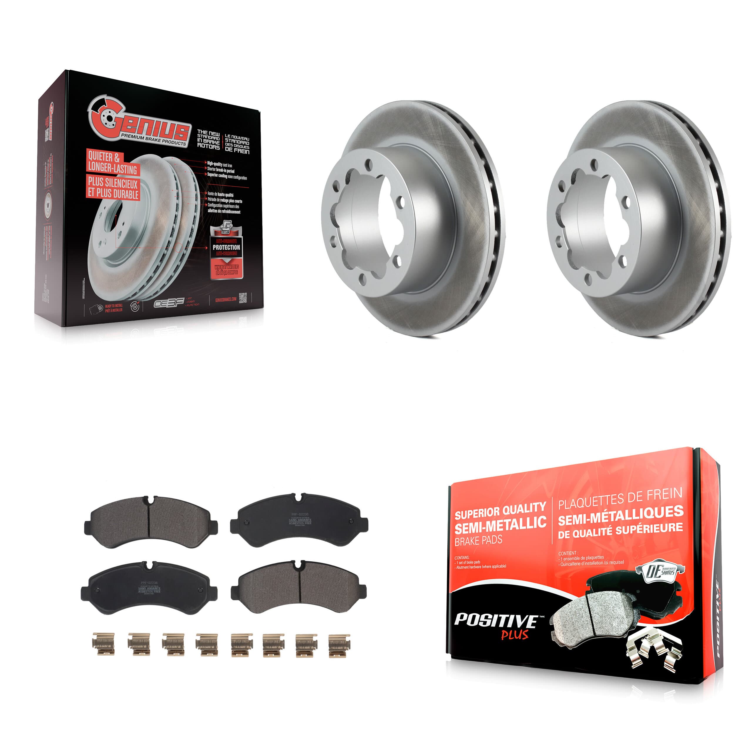 Transit Auto - KGF-102652 - Rear Disc Brake Kits image 1