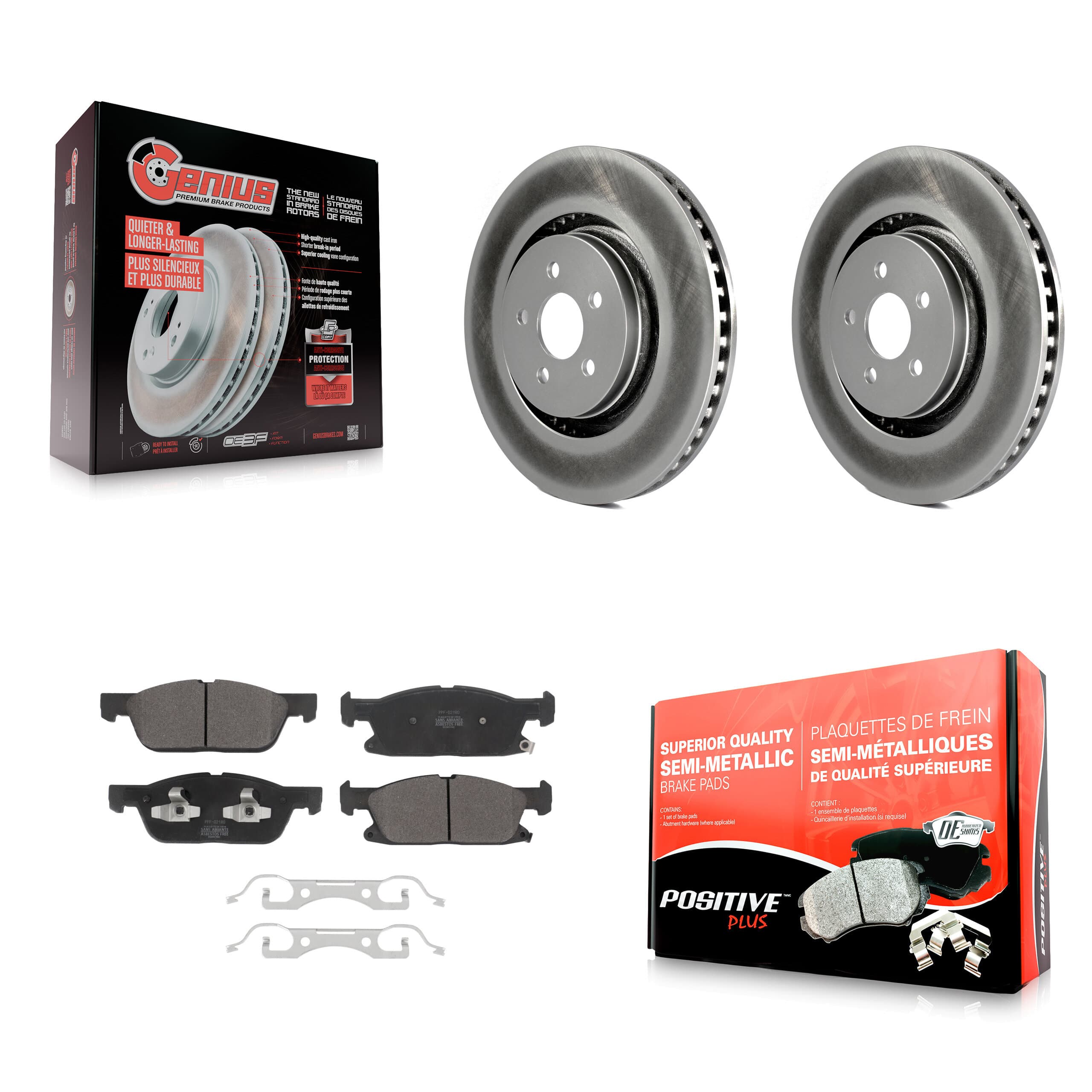 Transit Auto - KGF-102660 - Front Disc Brake Kits image 1