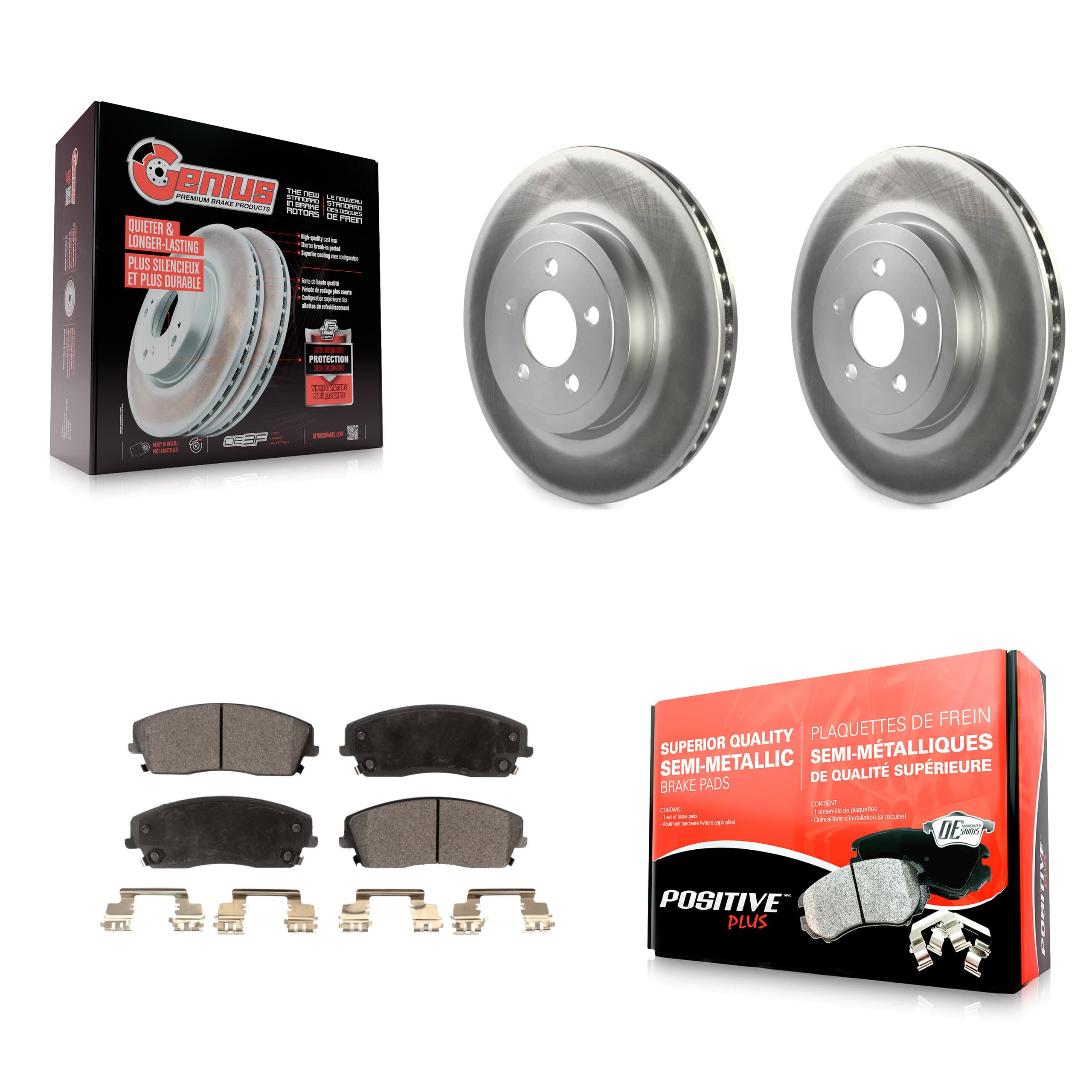 Transit Auto - KGF-102694 - Front Disc Brake Kits image 1