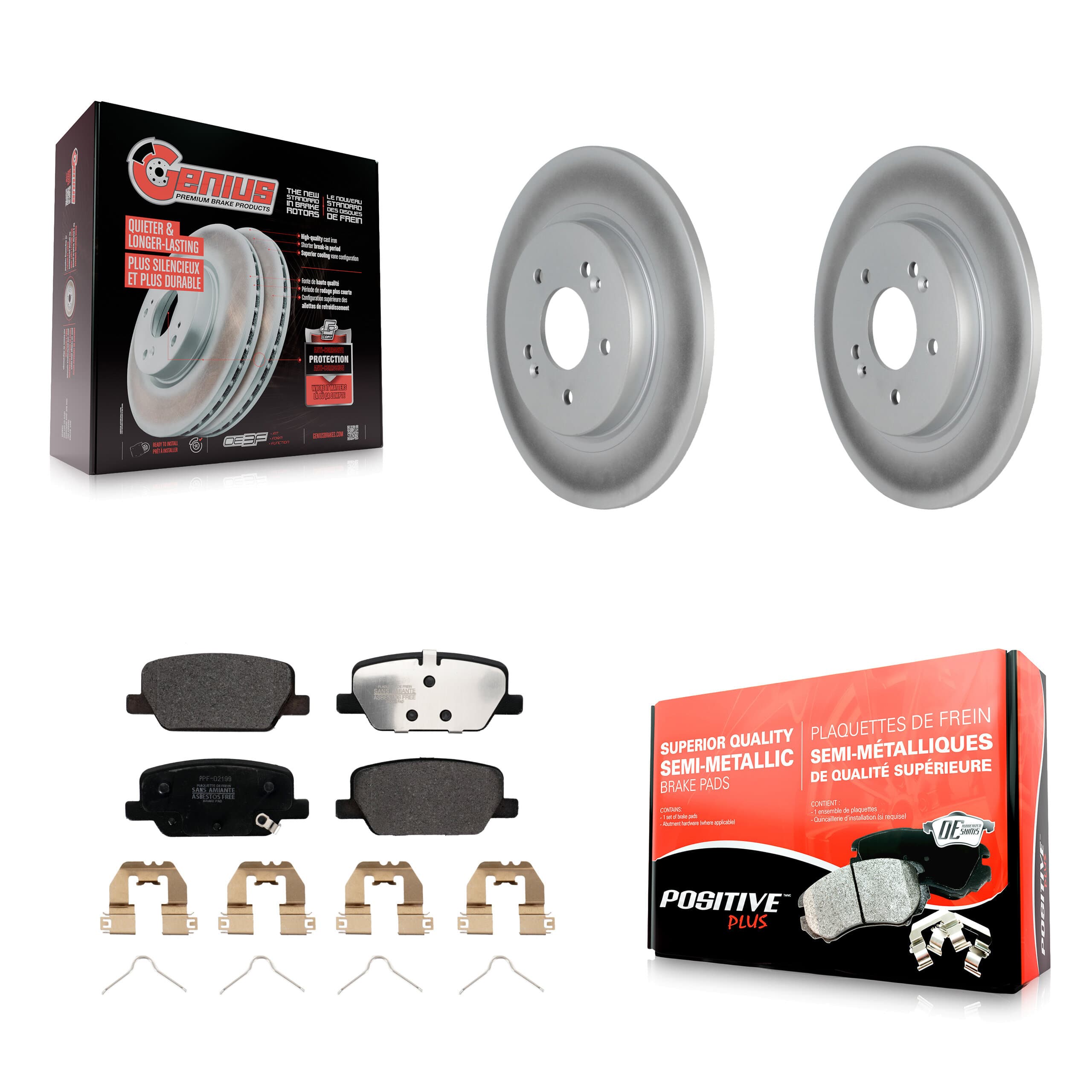 Transit Auto - KGF-102712 - Rear Disc Brake Kits image 1