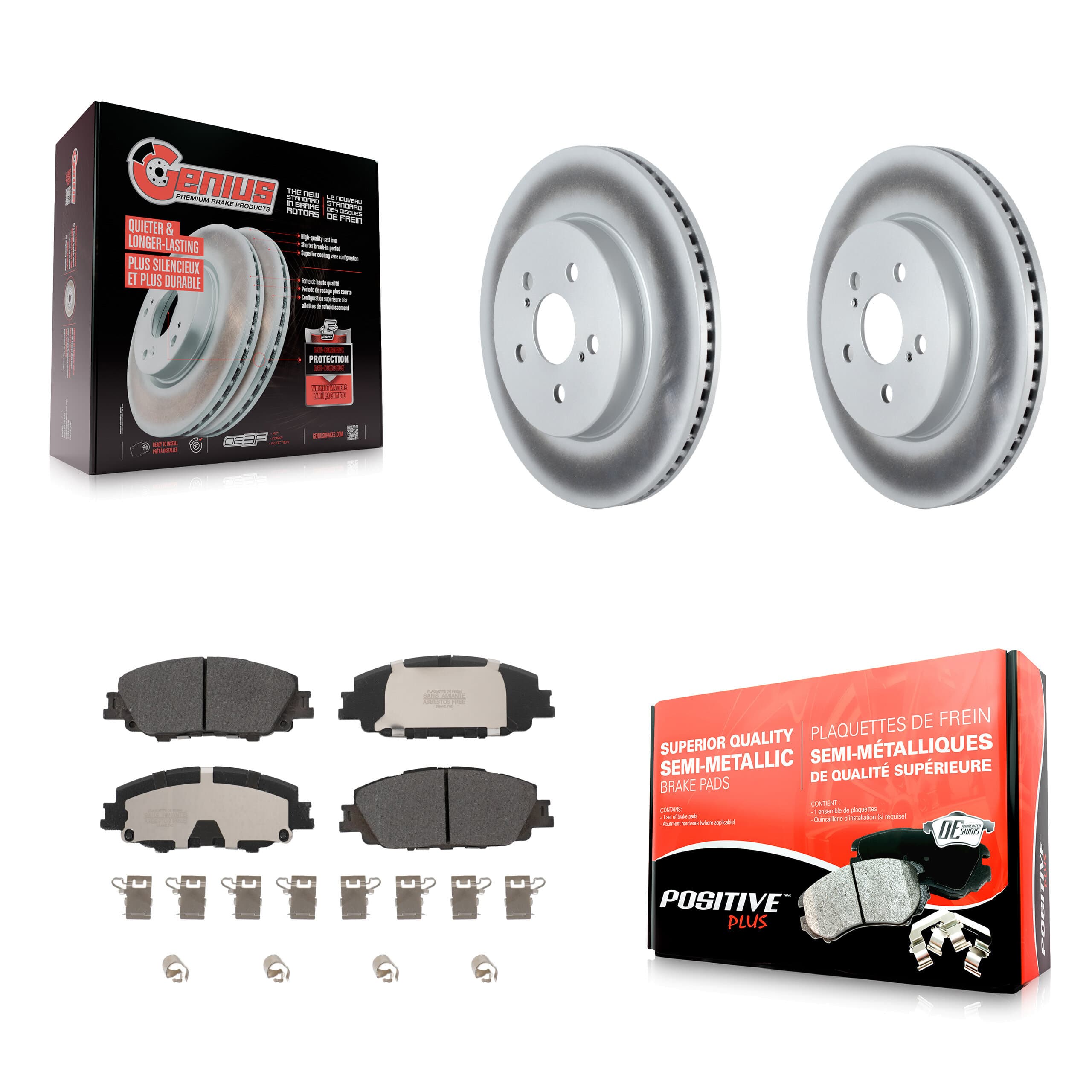 Transit Auto - KGF-102714 - Front Disc Brake Kits image 1