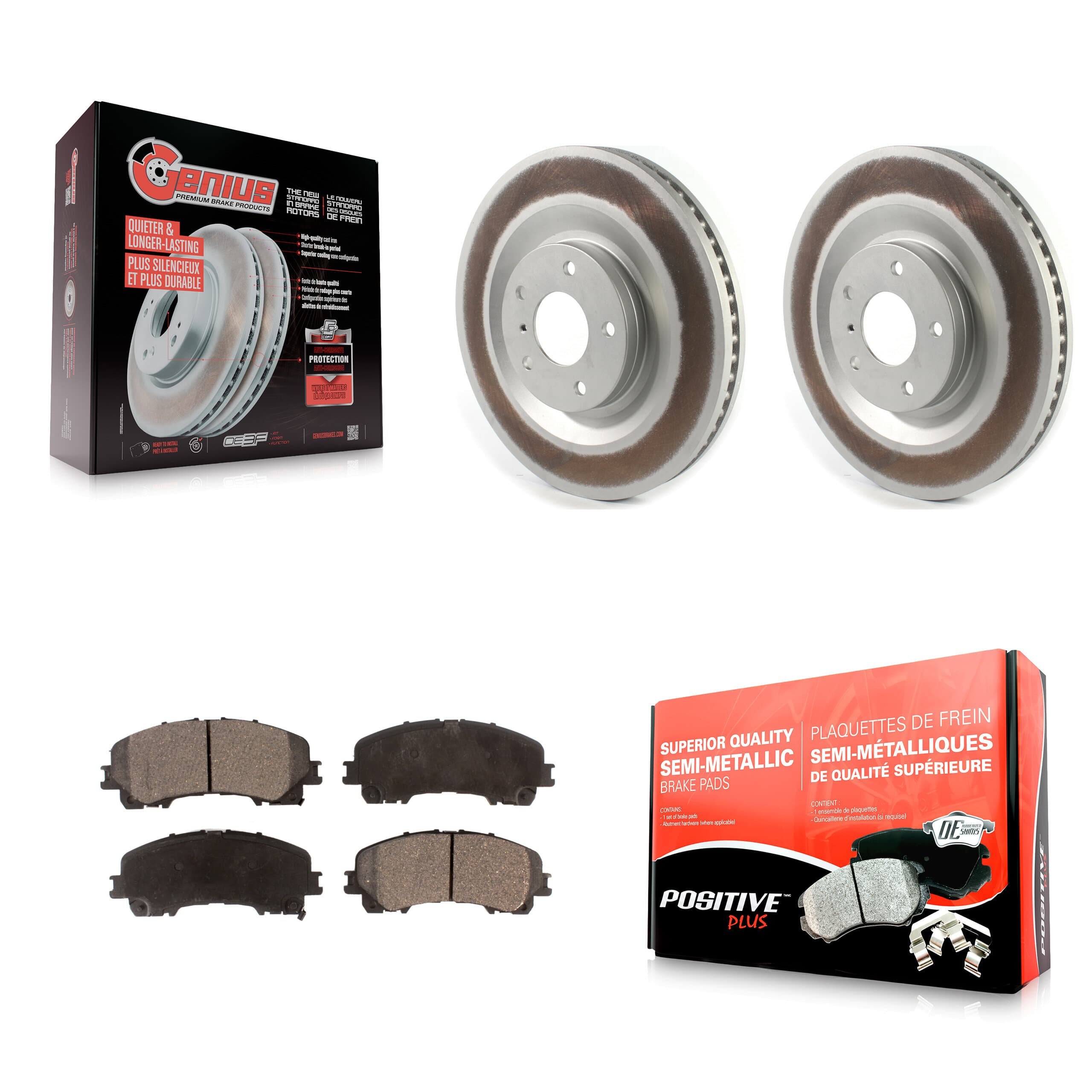 Transit Auto - KGF-102716 - Front Disc Brake Kits image 1