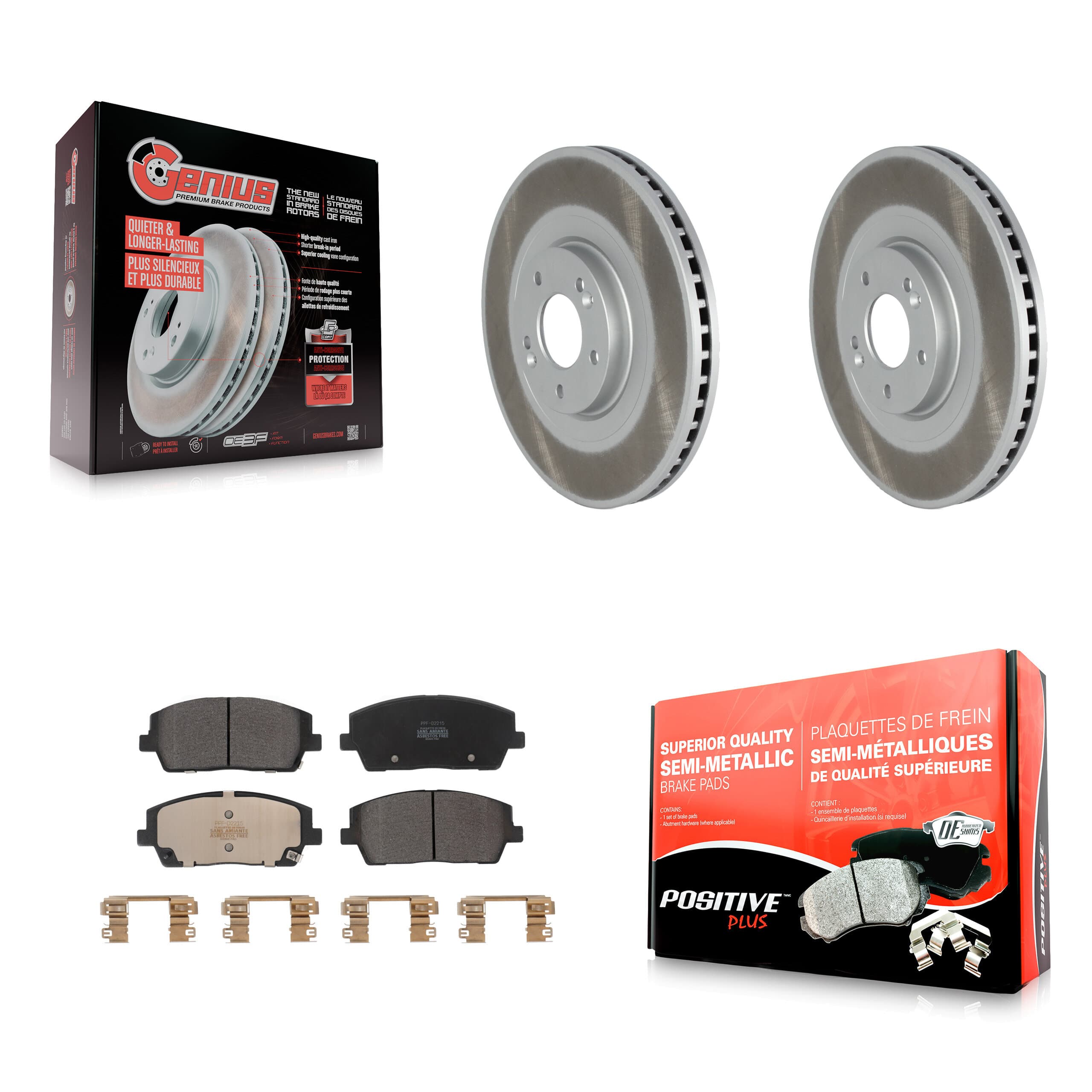 Transit Auto - KGF-102719 - Front Disc Brake Kits image 1