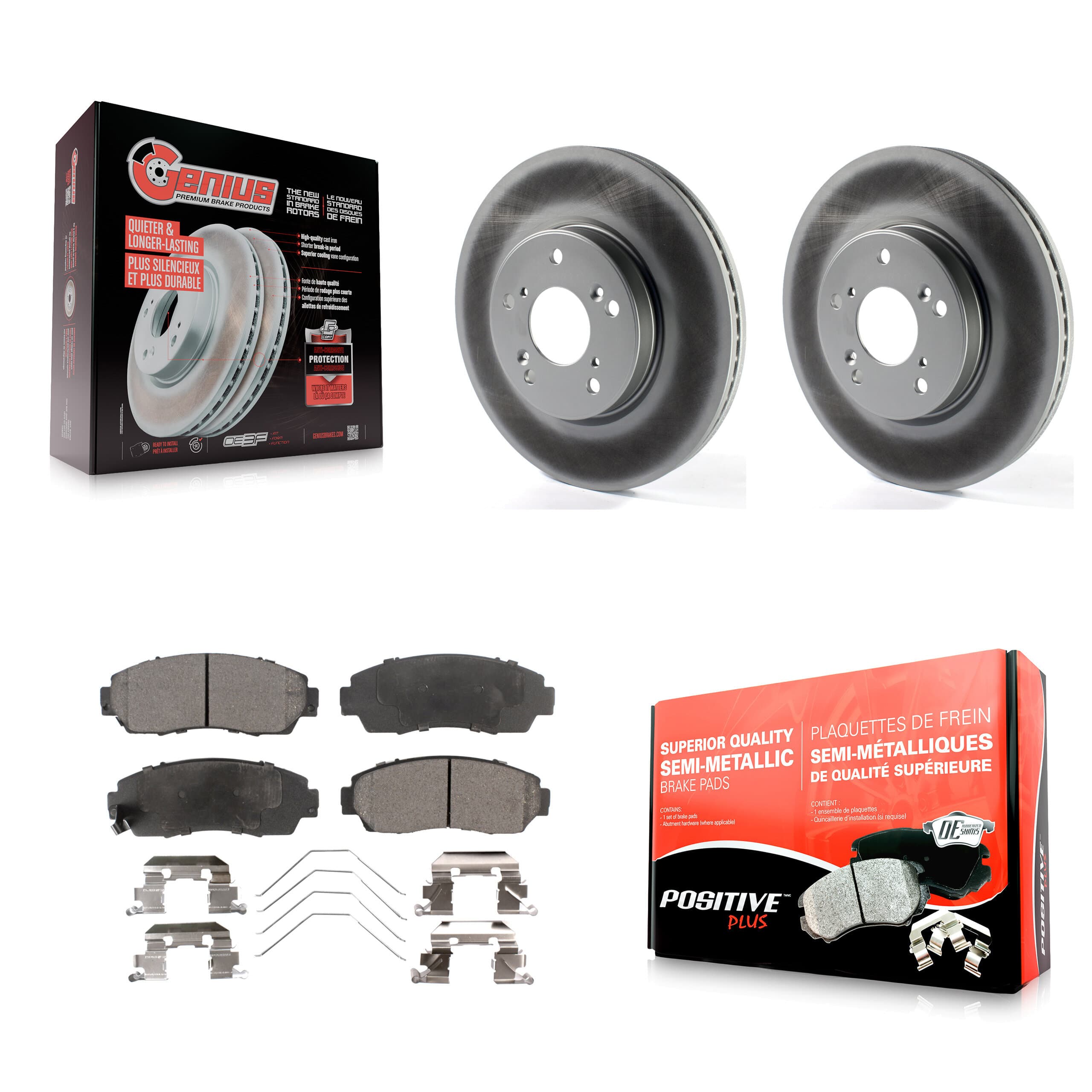 Transit Auto - KGF-102741 - Front Disc Brake Kits image 1