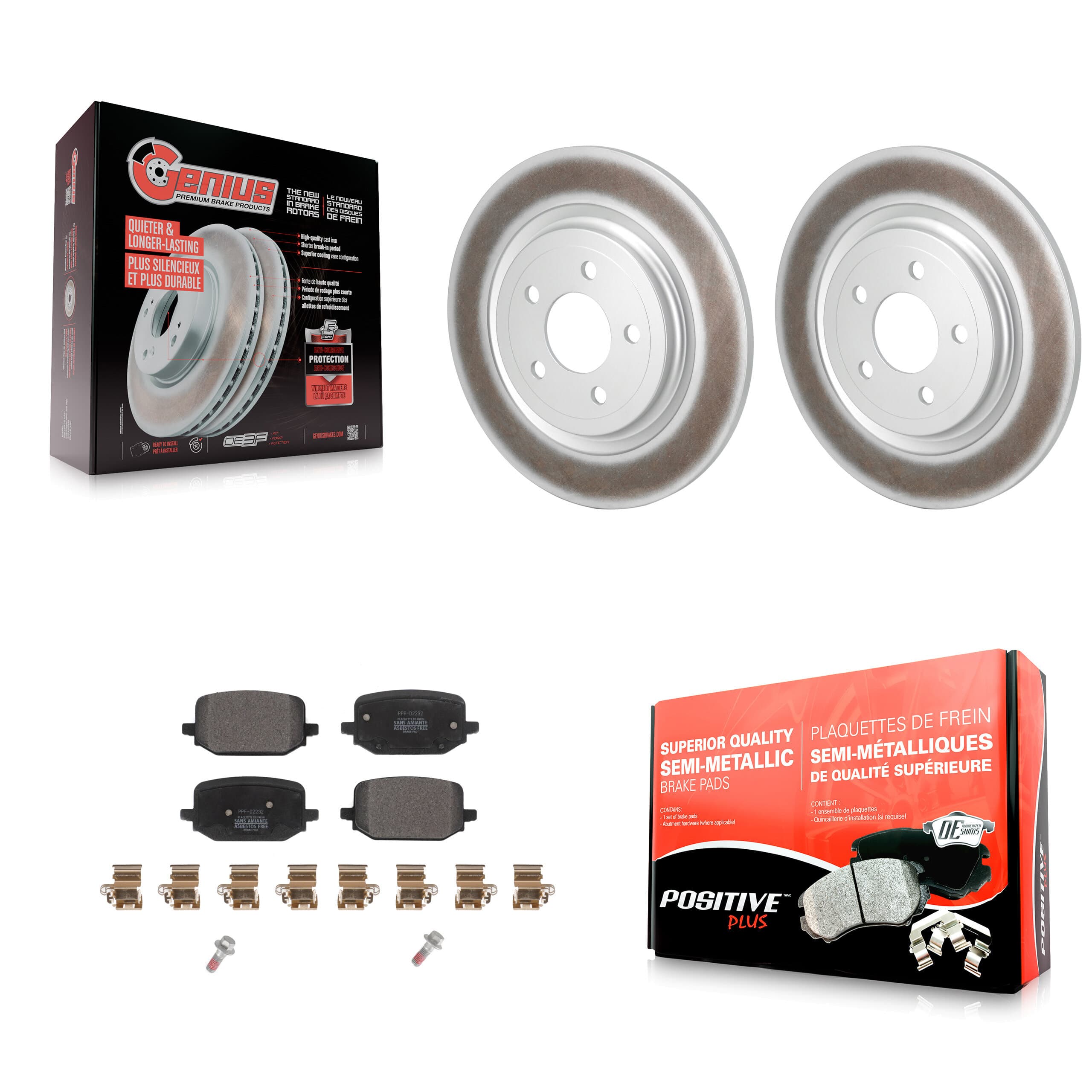 Transit Auto - KGF-102773 - Rear Disc Brake Kits image 1