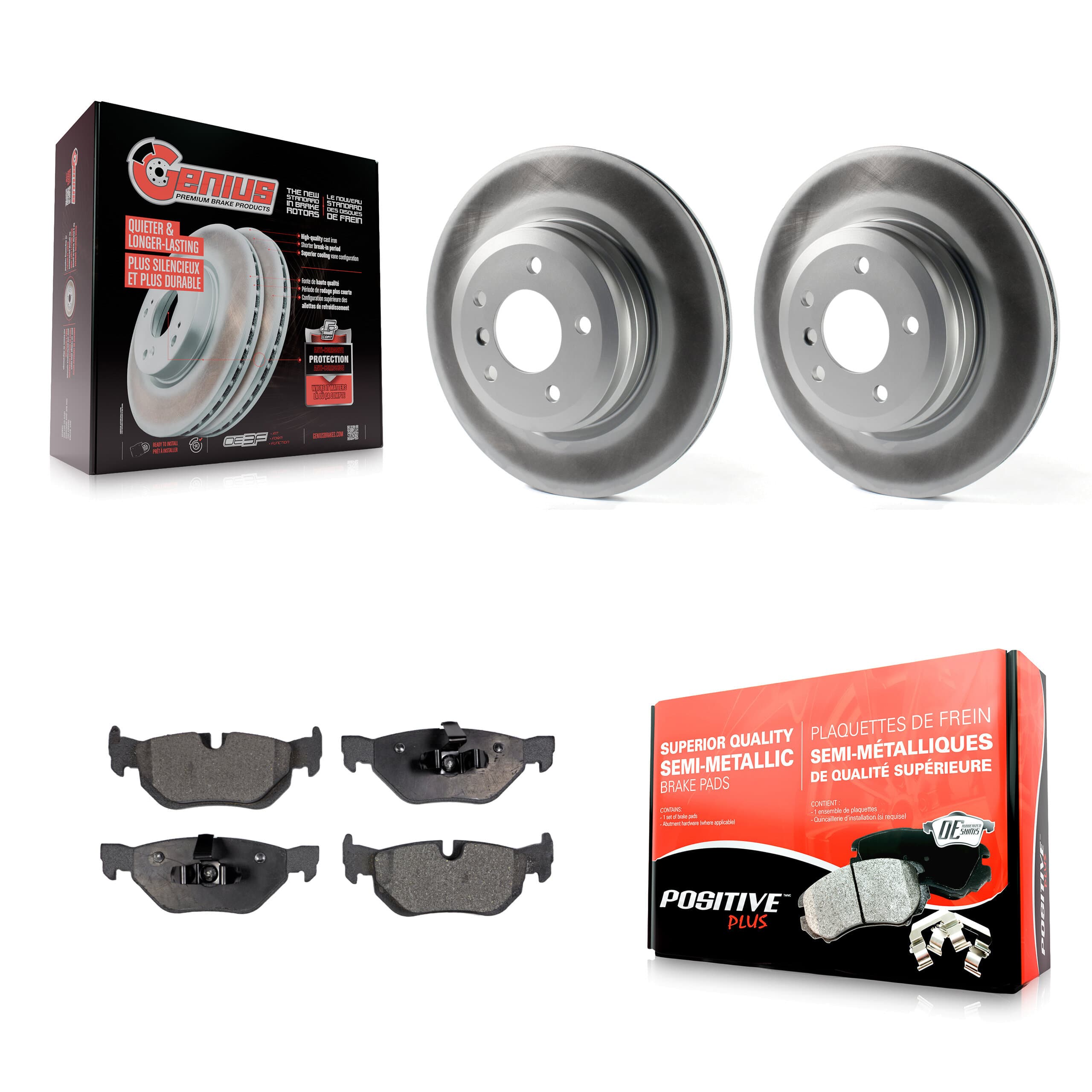 Transit Auto - KGF-102777 - Rear Disc Brake Kits image 1
