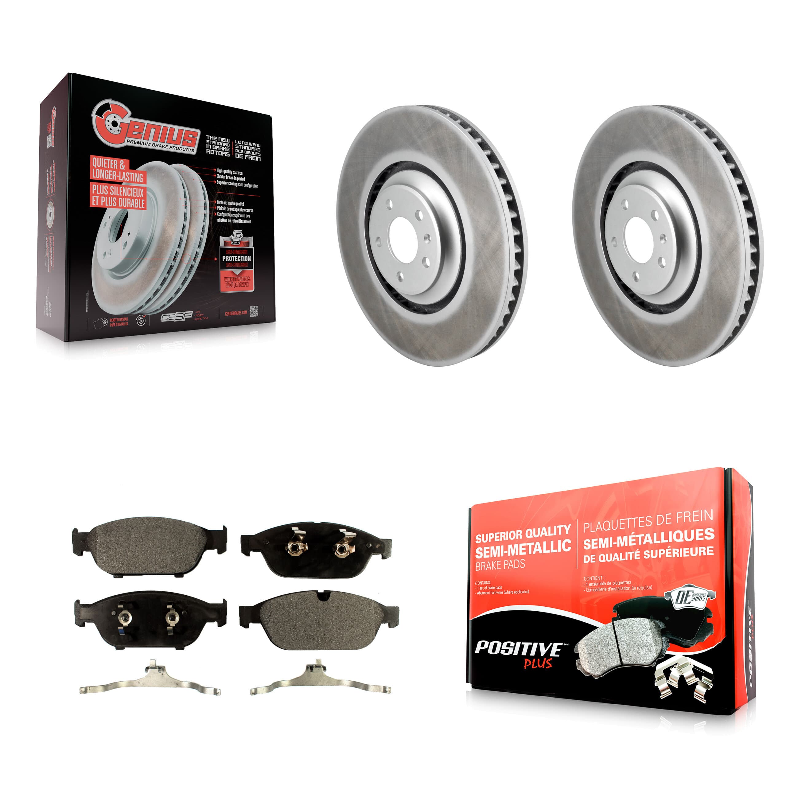 Transit Auto - KGF-102794 - Front Disc Brake Kits image 1