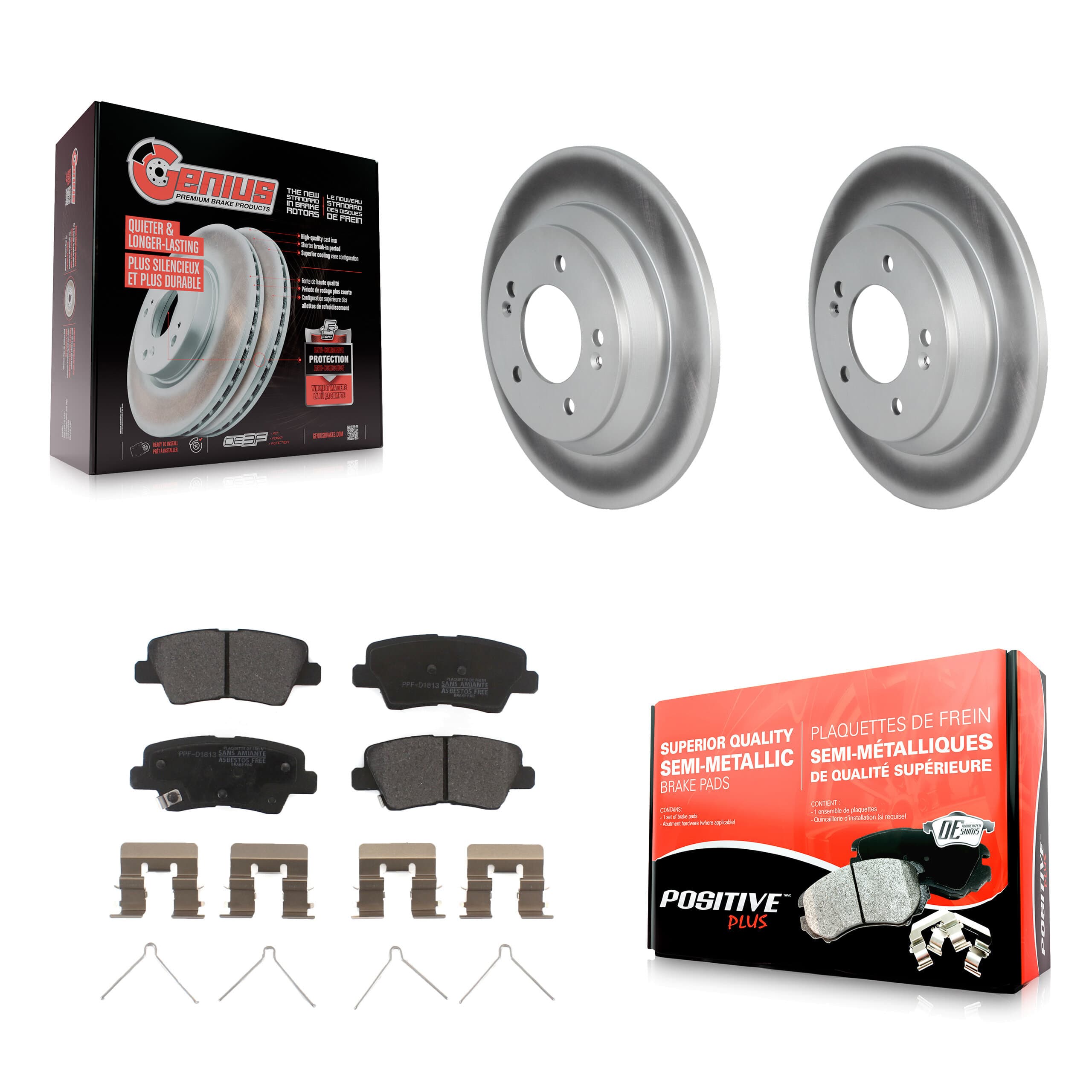 Transit Auto - KGF-102841 - Rear Disc Brake Kits image 1
