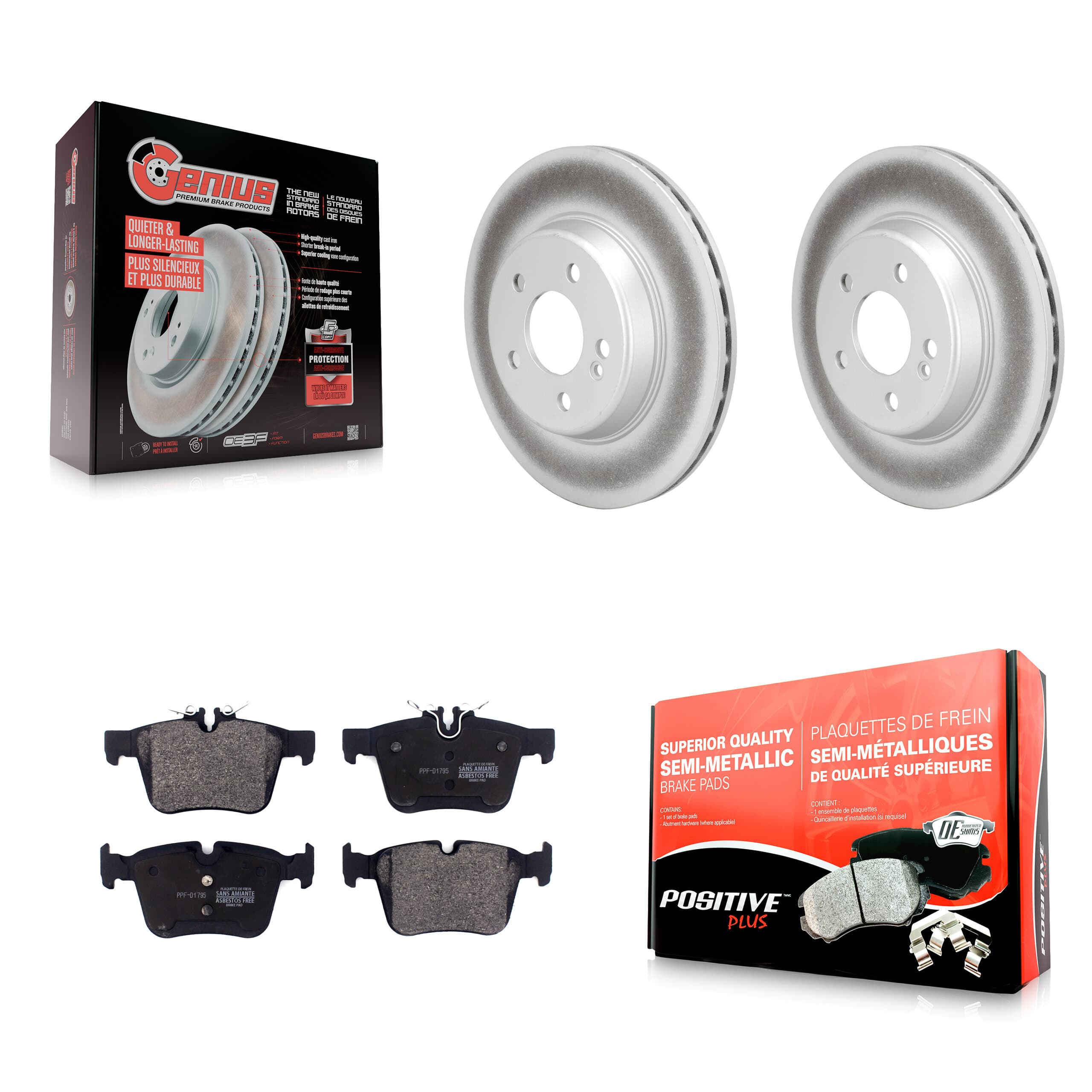 Transit Auto - KGF-102842 - Rear Disc Brake Kits image 1