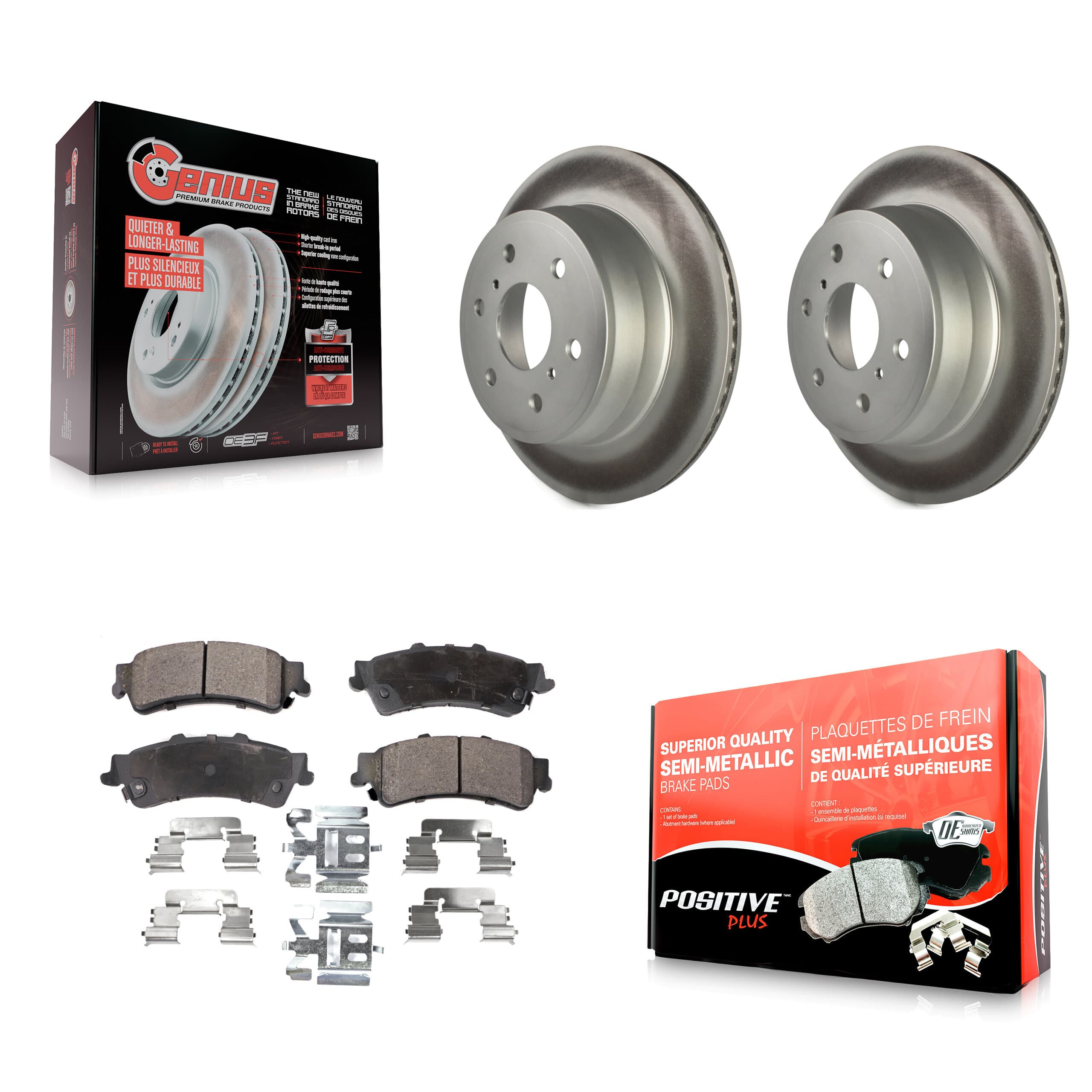 Transit Auto - KGF-102847 - Rear Disc Brake Kits image 1