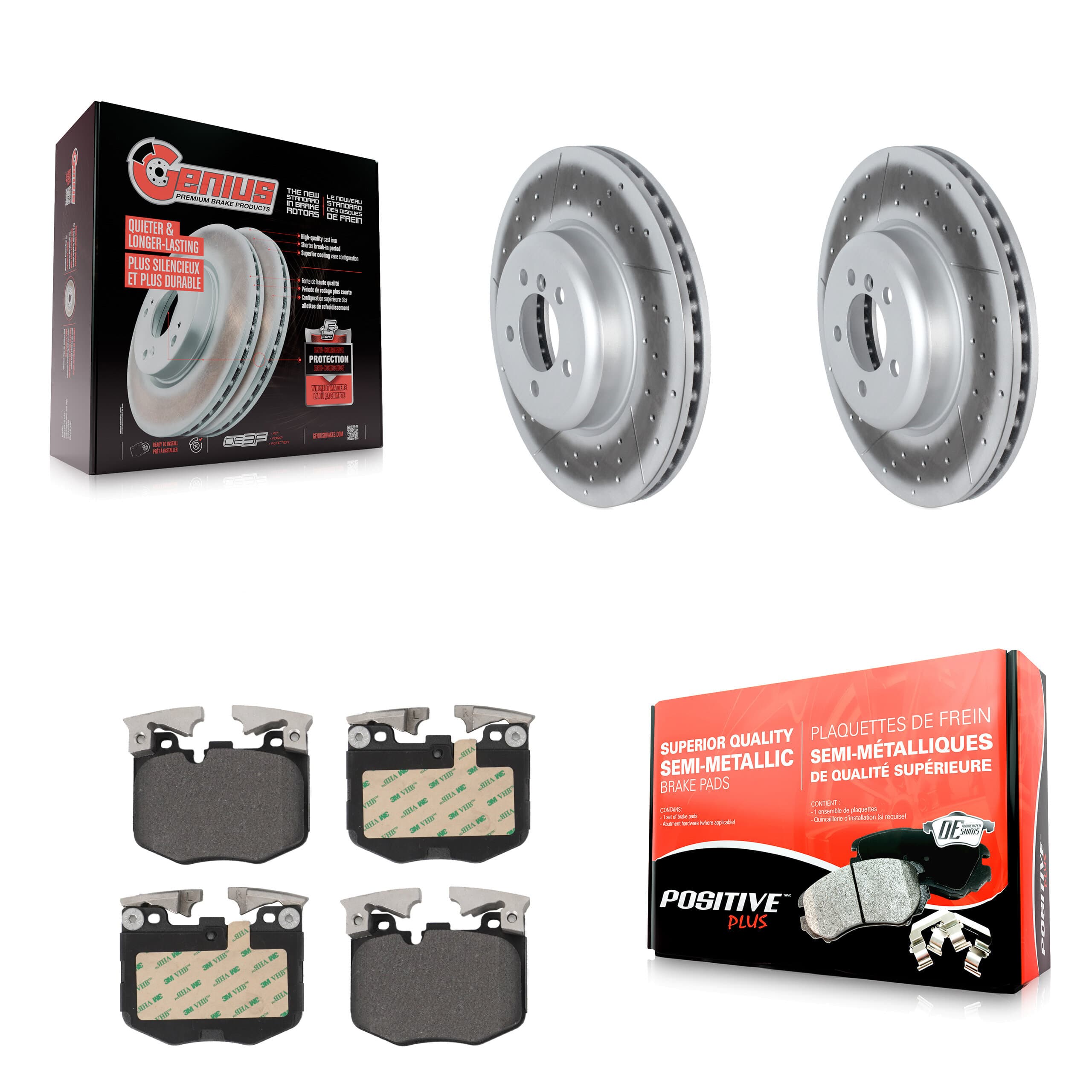 Transit Auto - KGF-102852 - Front Disc Brake Kits image 1