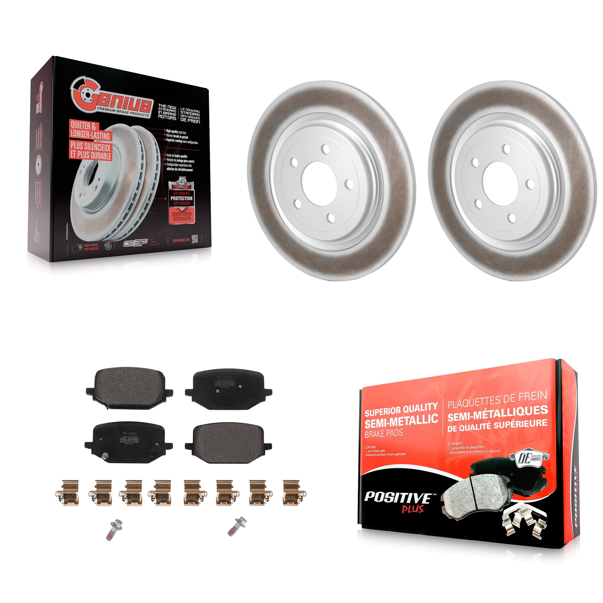 Transit Auto - KGF-102883 - Rear Disc Brake Kits image 1