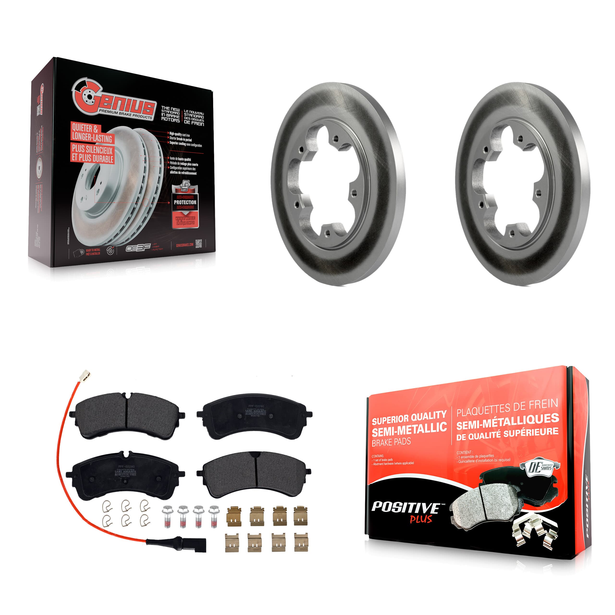 Transit Auto - KGF-102913 - Rear Disc Brake Kits image 1