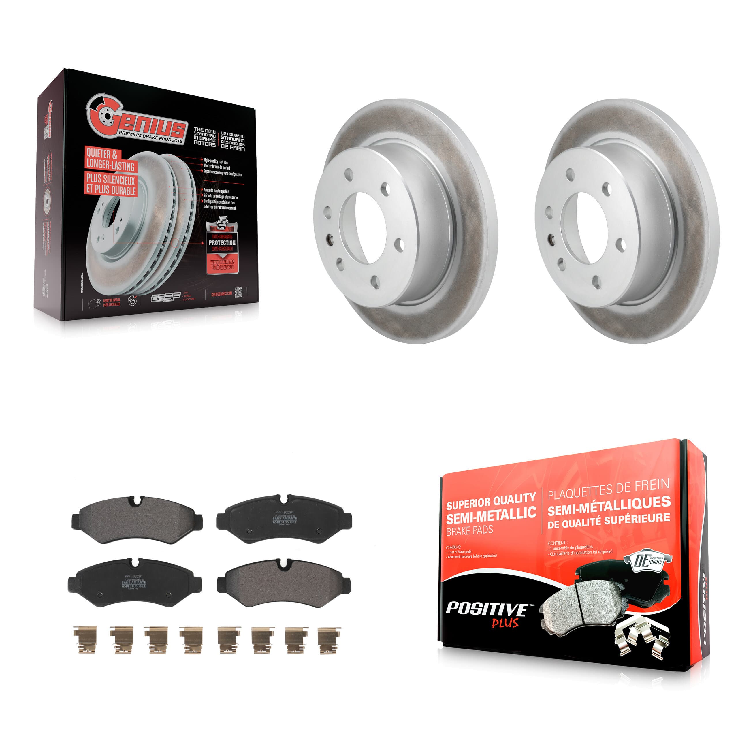 Transit Auto - KGF-102962 - Rear Disc Brake Kits image 1
