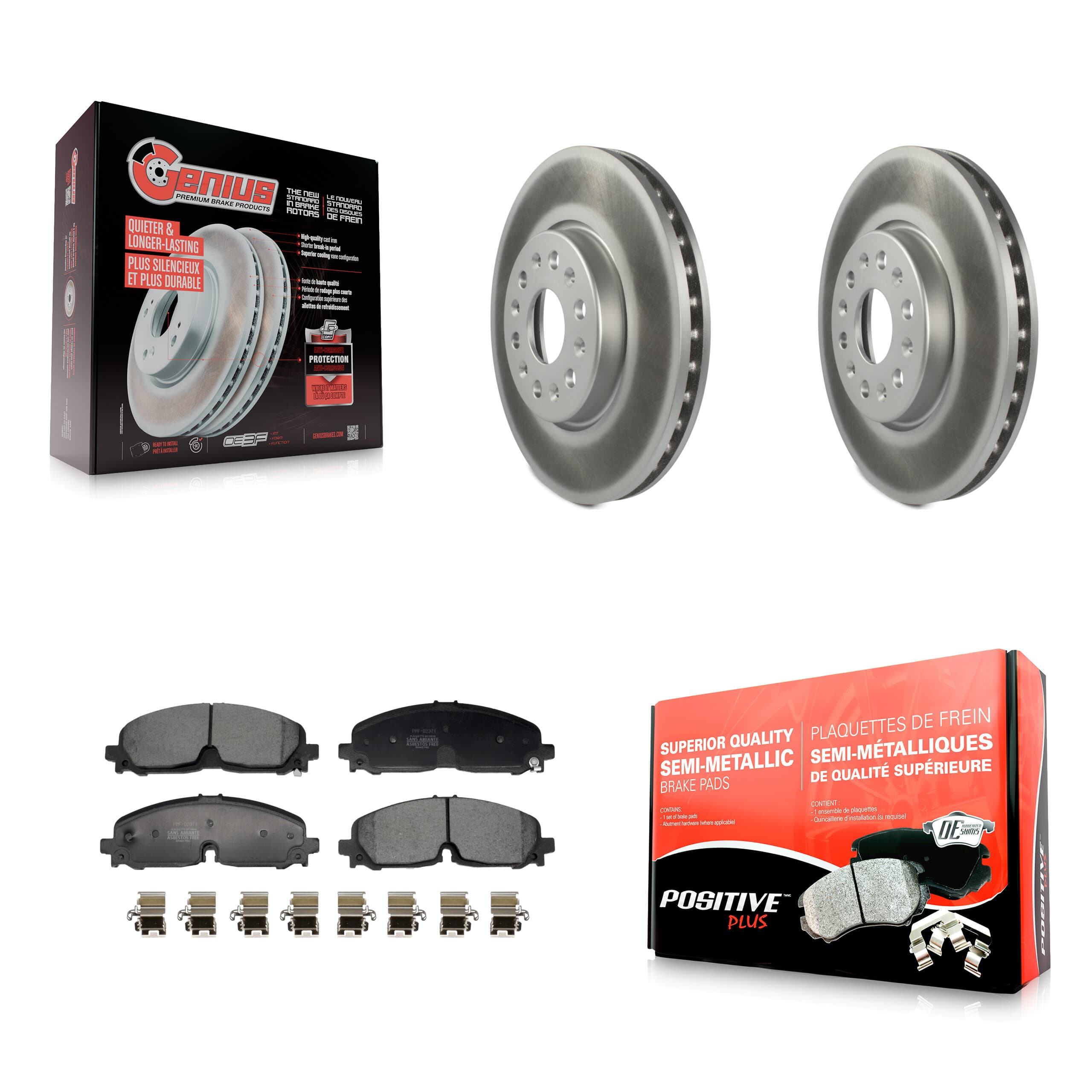 Transit Auto - KGF-103011 - Front Disc Brake Kits image 1