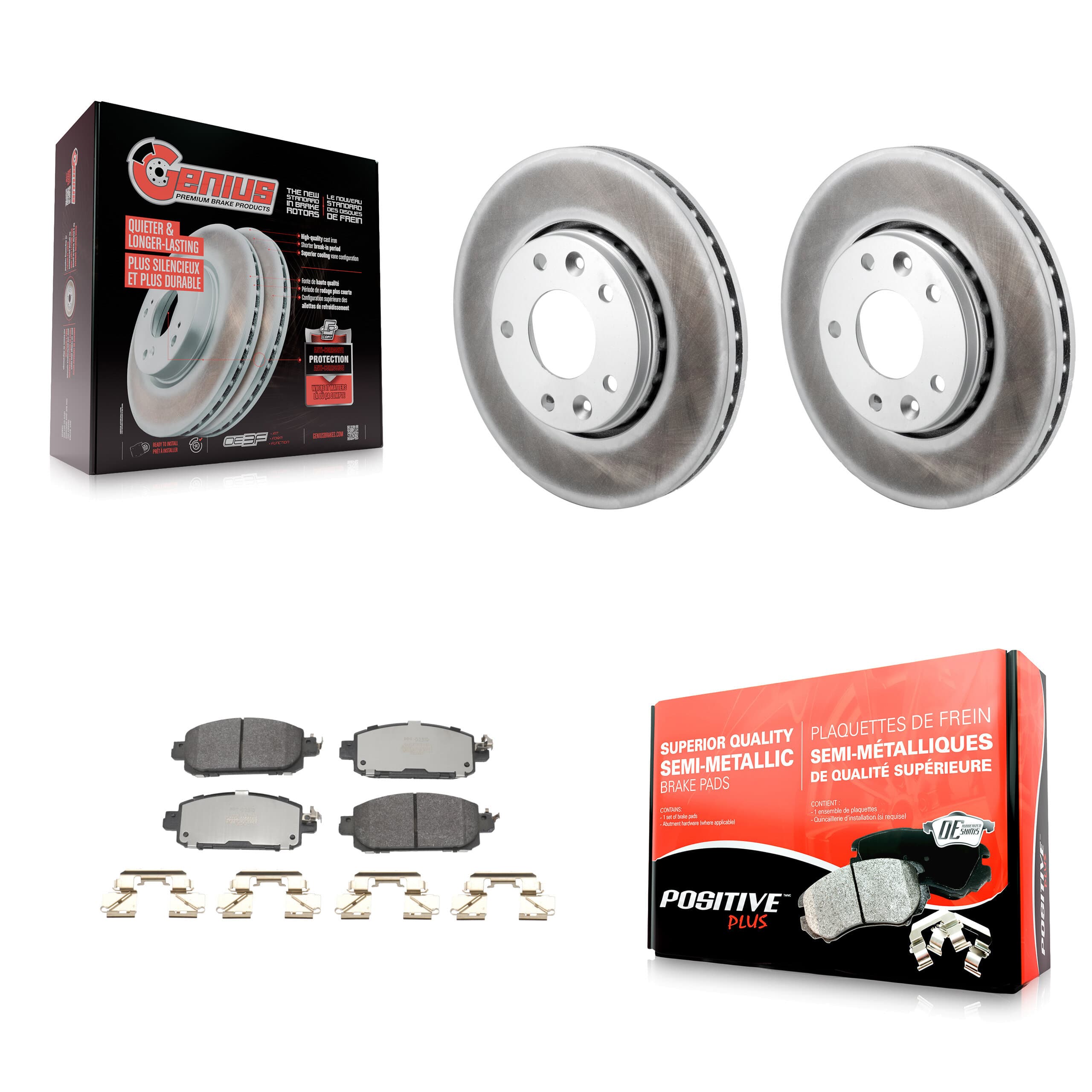 Transit Auto - KGF-103027 - Front Disc Brake Kits image 1