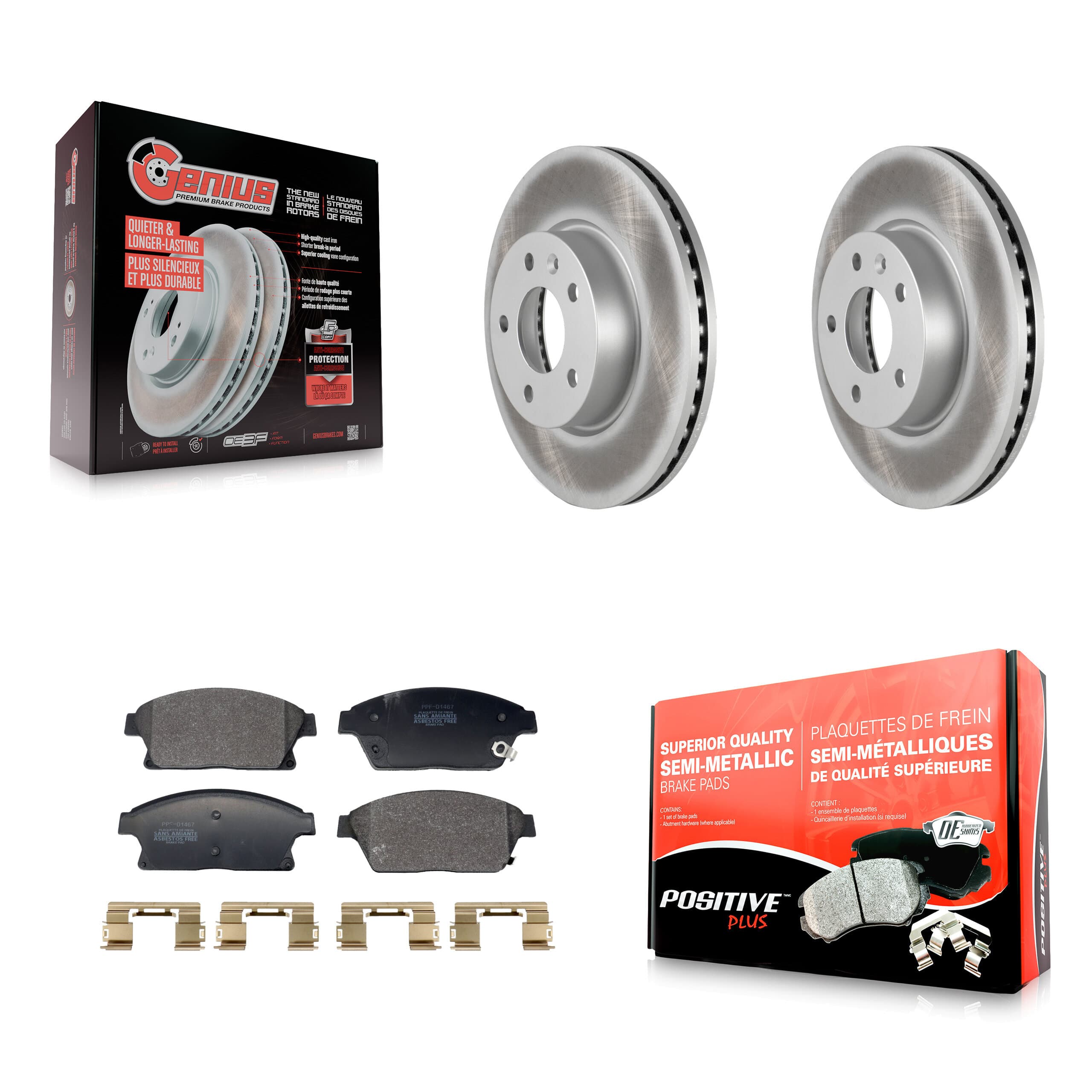 Transit Auto - KGF-103033 - Front Disc Brake Kits image 1