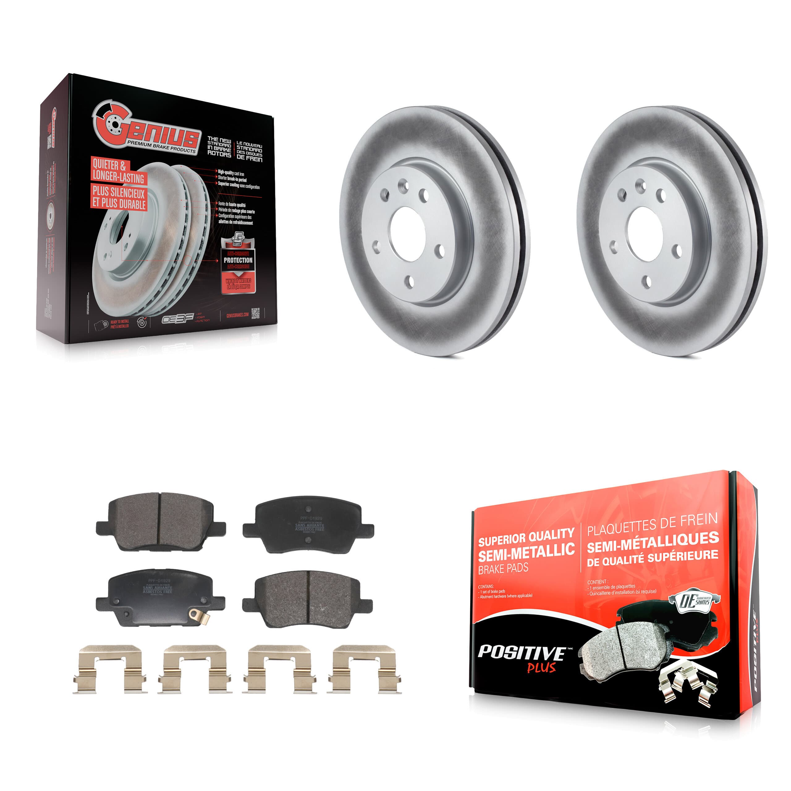 Transit Auto - KGF-103047 - Front Disc Brake Kits image 1