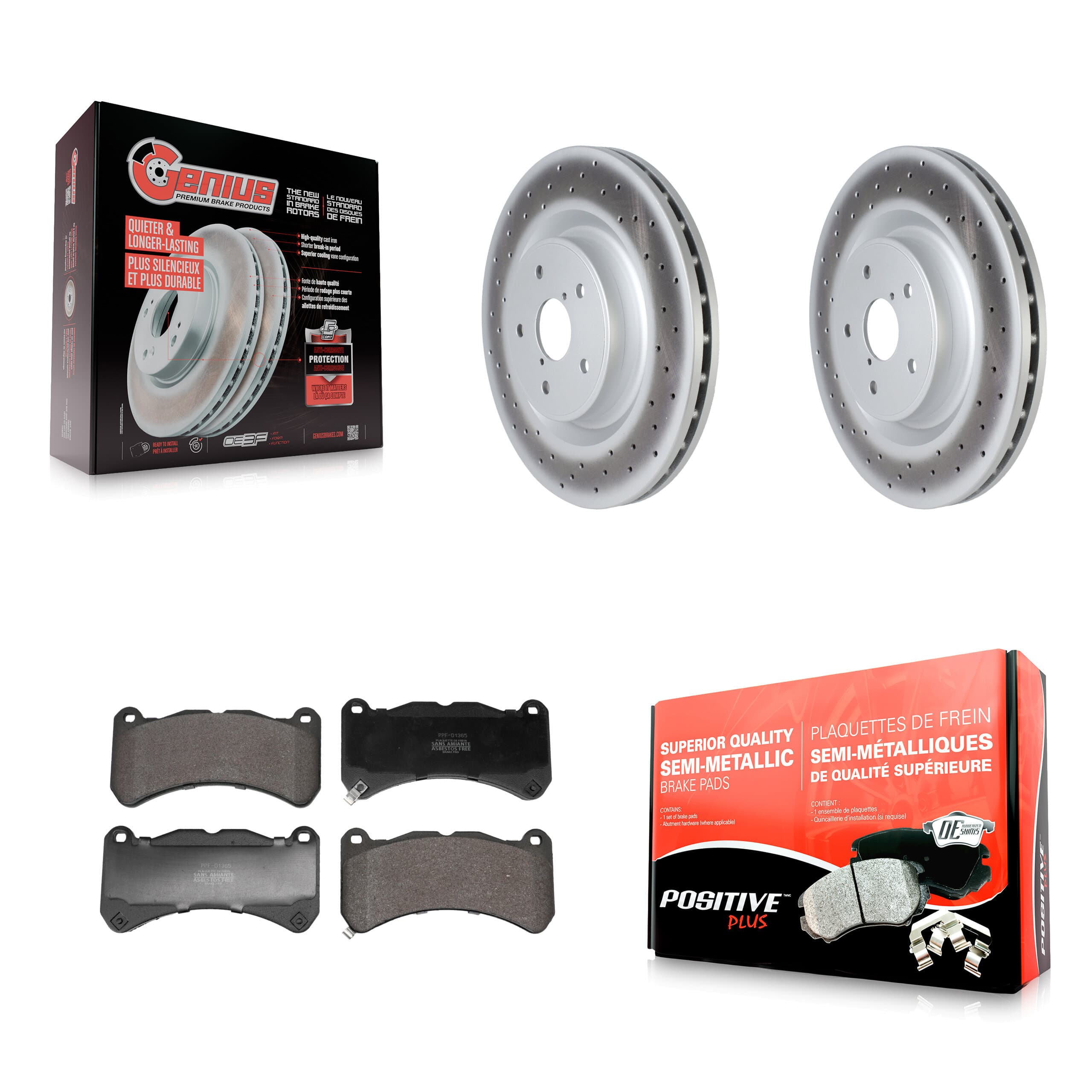 Transit Auto - KGF-103048 - Front Disc Brake Kits image 1