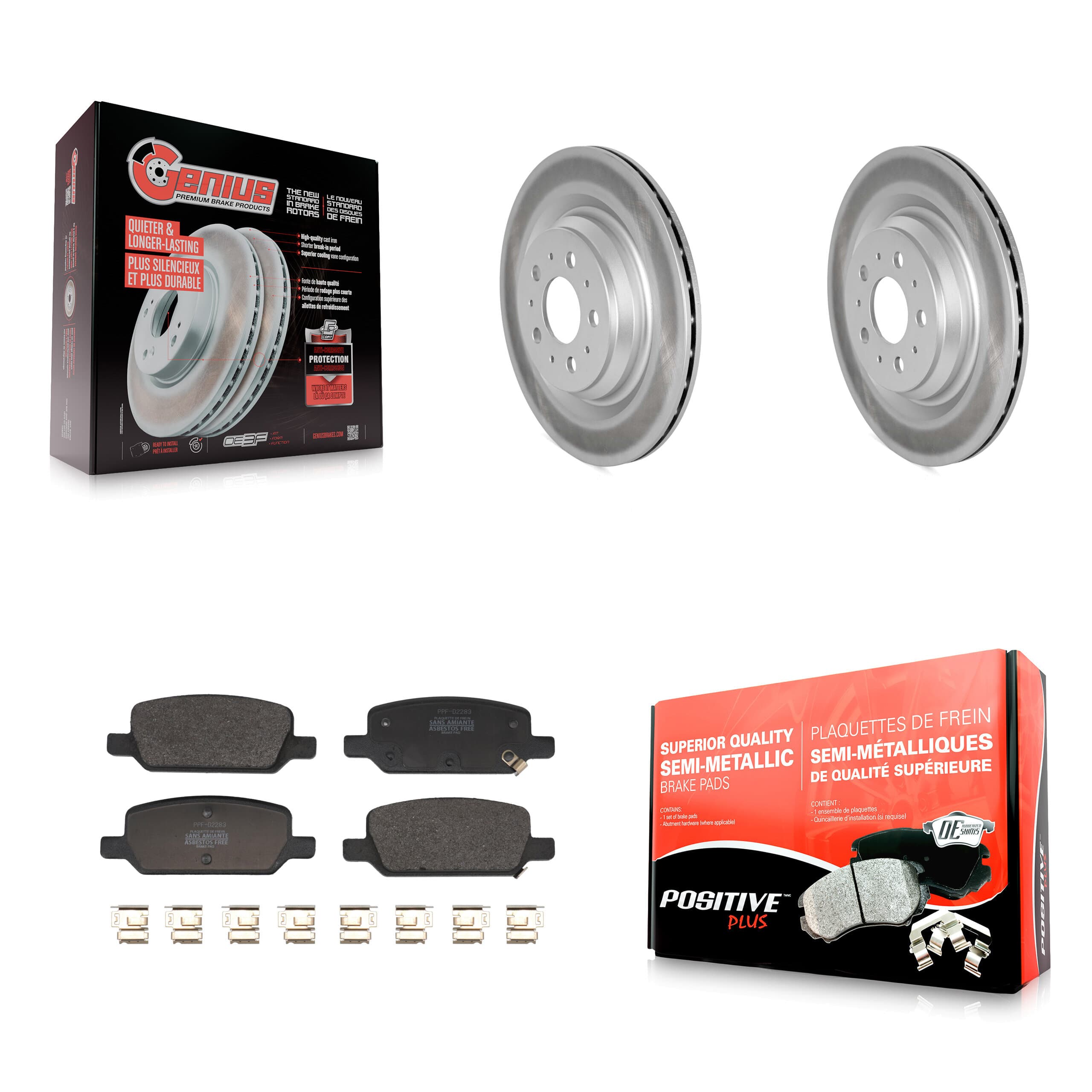 Transit Auto - KGF-103055 - Rear Disc Brake Kits image 1