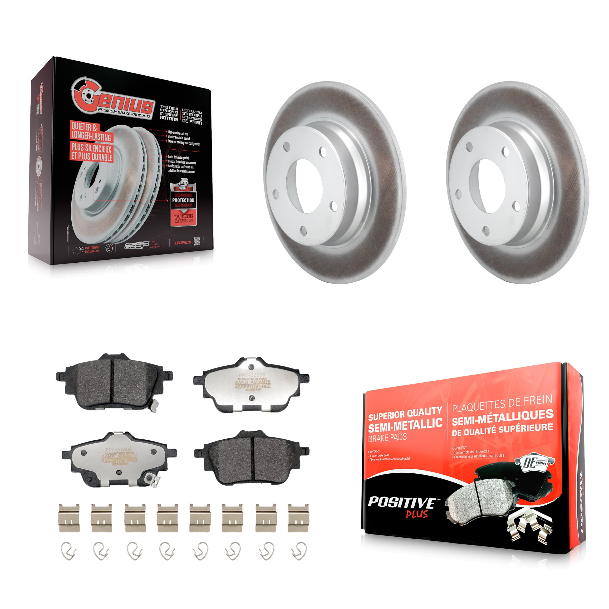 Transit Auto - KGF-103056 - Rear Disc Brake Kits image 1
