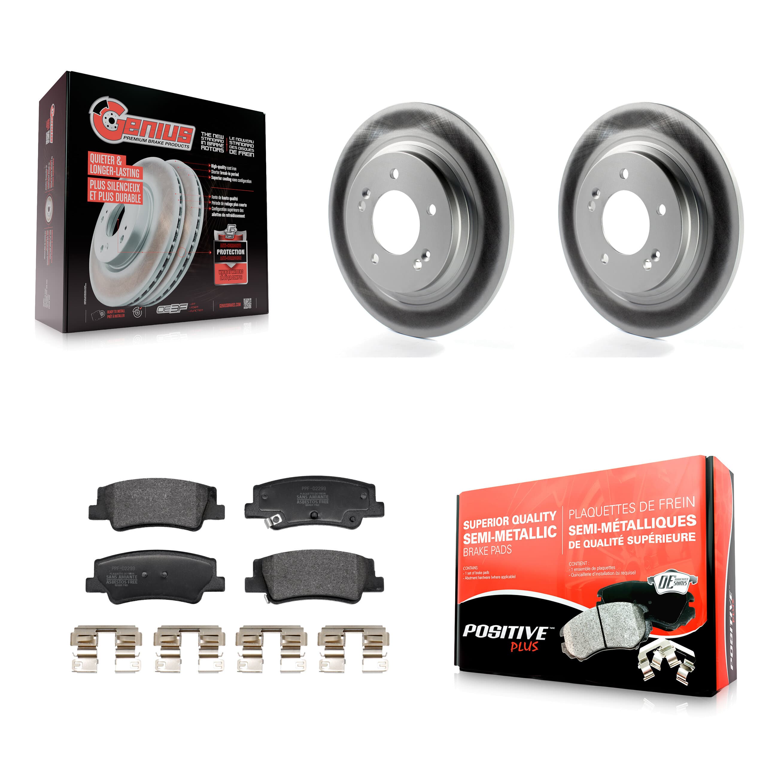 Transit Auto - KGF-103058 - Rear Disc Brake Kits image 1