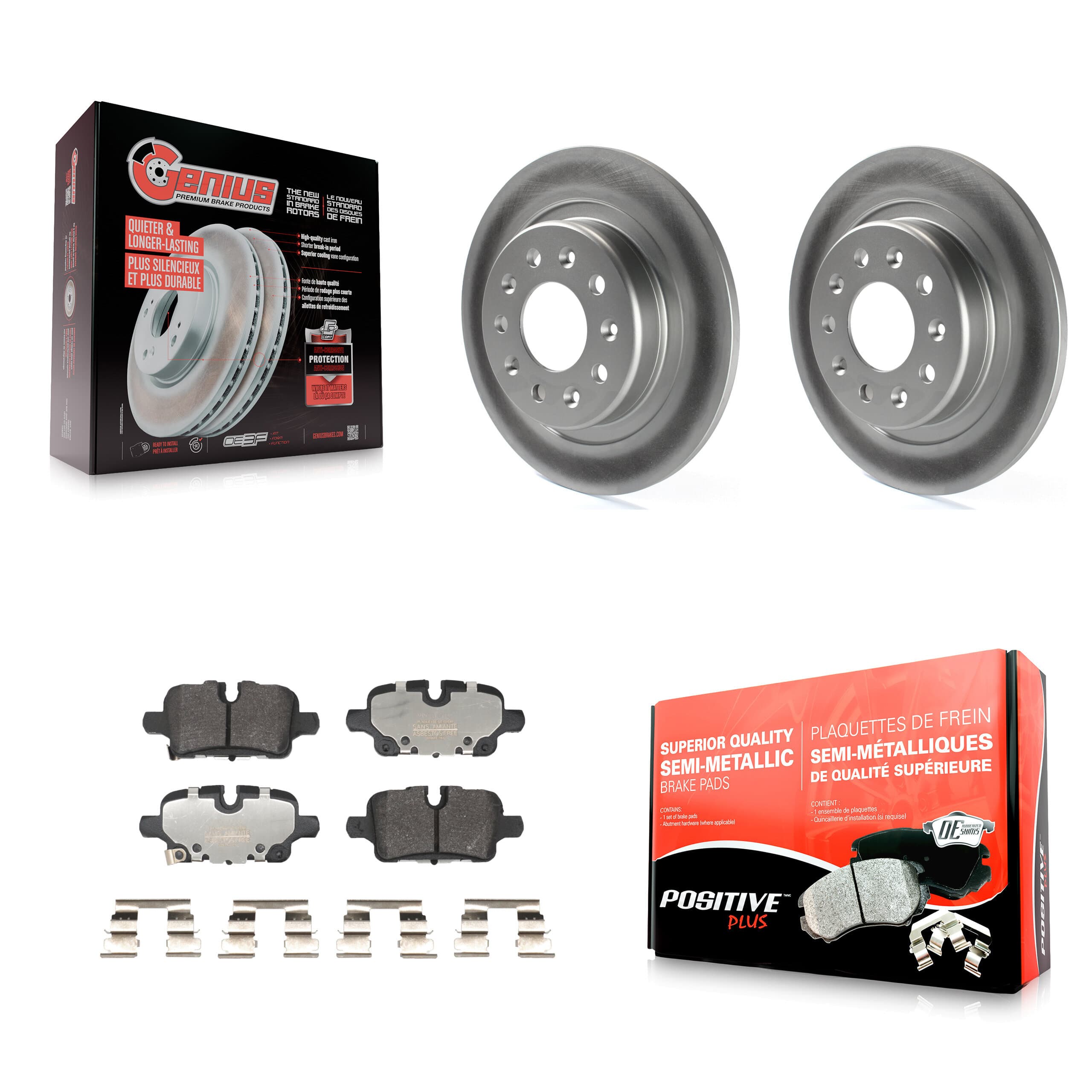 Transit Auto - KGF-103062 - Rear Disc Brake Kits image 1