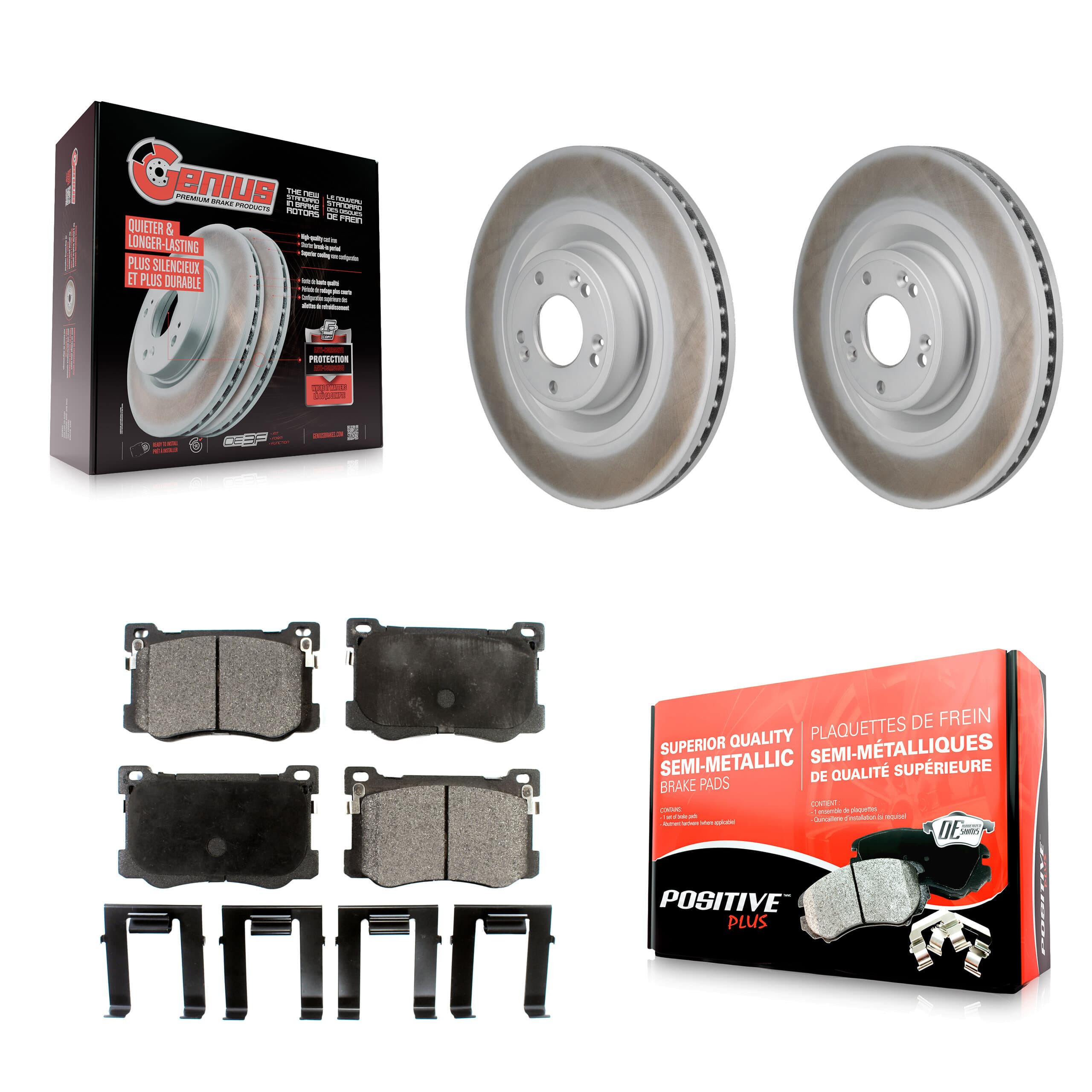 Transit Auto - KGF-103207 - Front Disc Brake Kits image 1