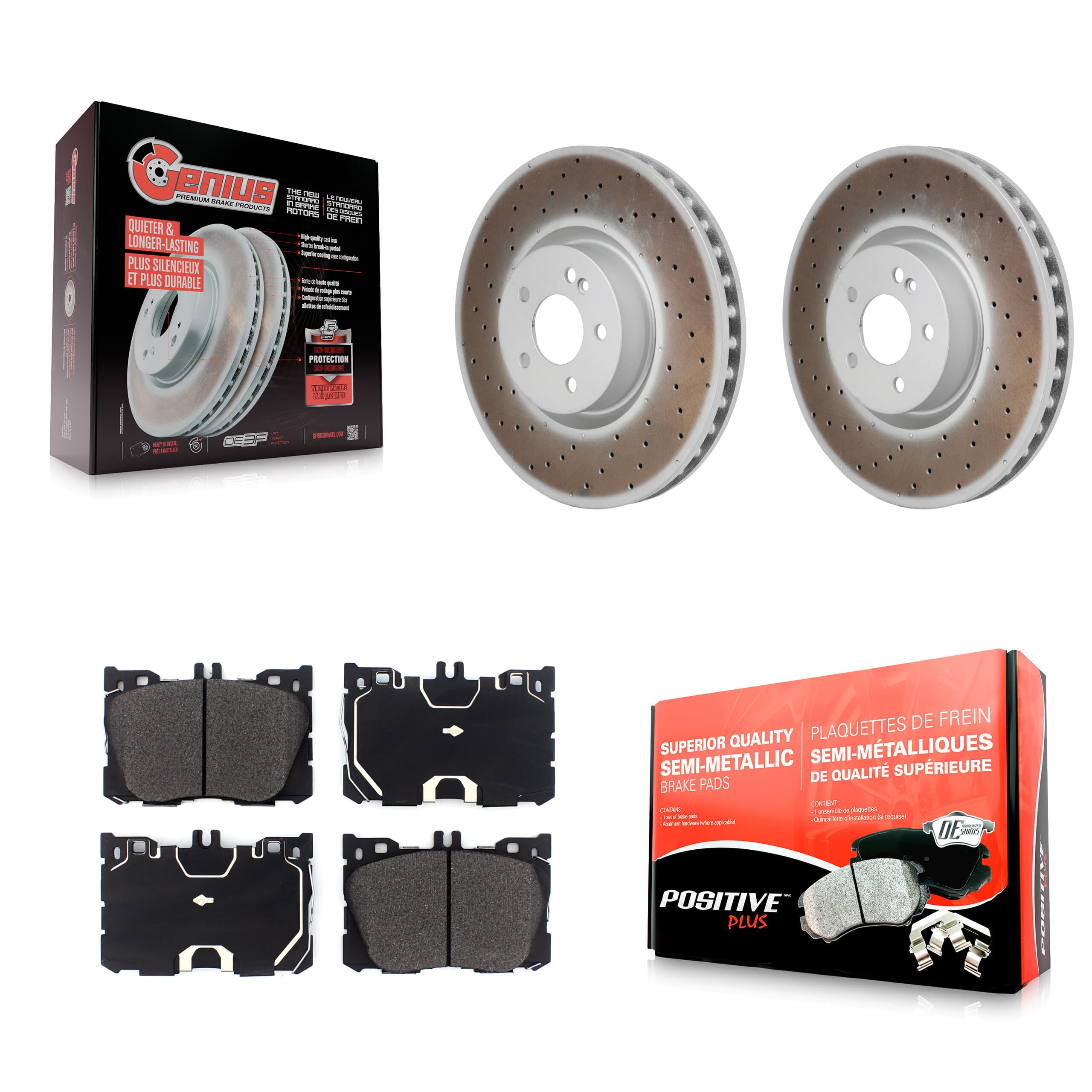 Transit Auto - KGF-103209 - Front Disc Brake Kits image 1