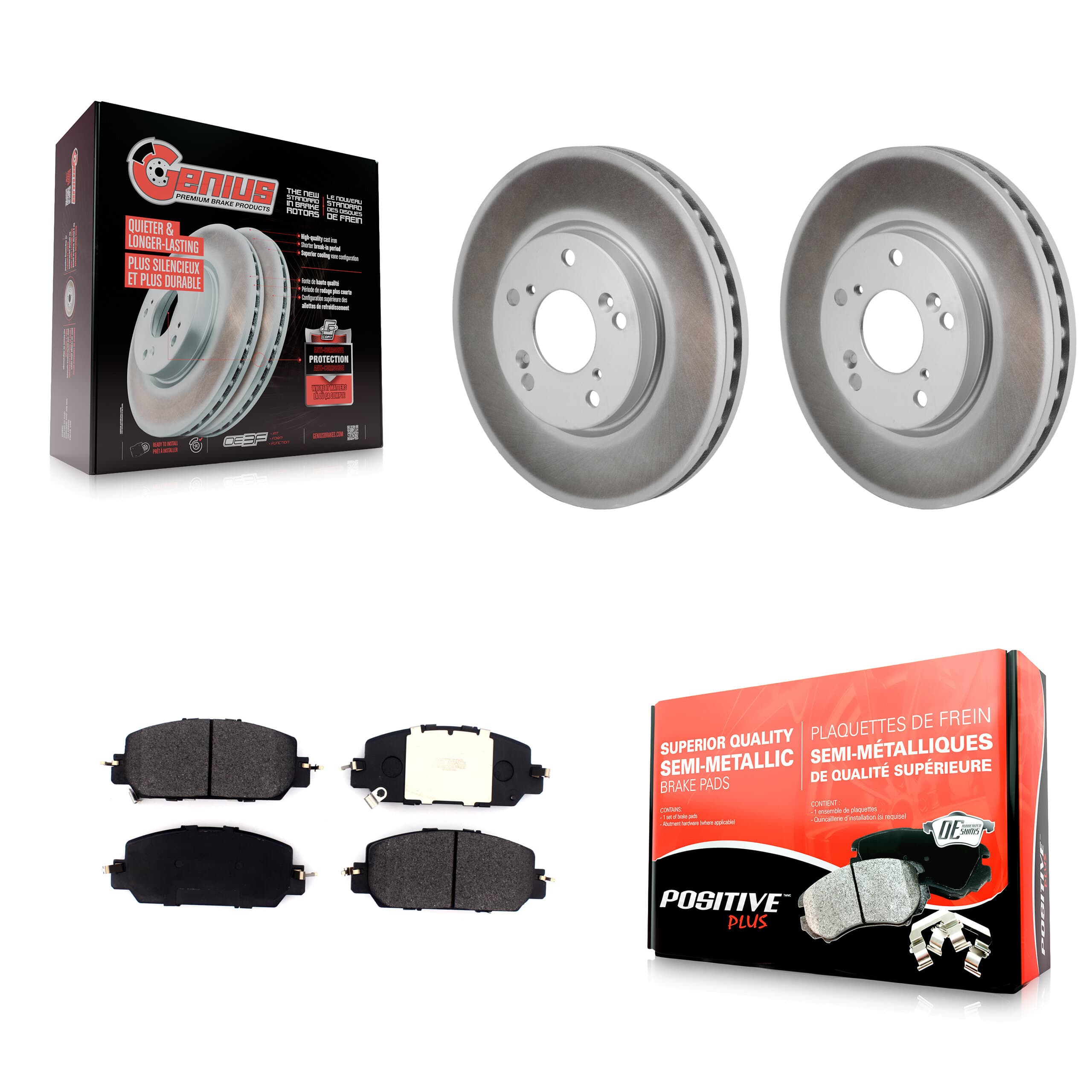 Transit Auto - KGF-103225 - Front Disc Brake Kits image 1