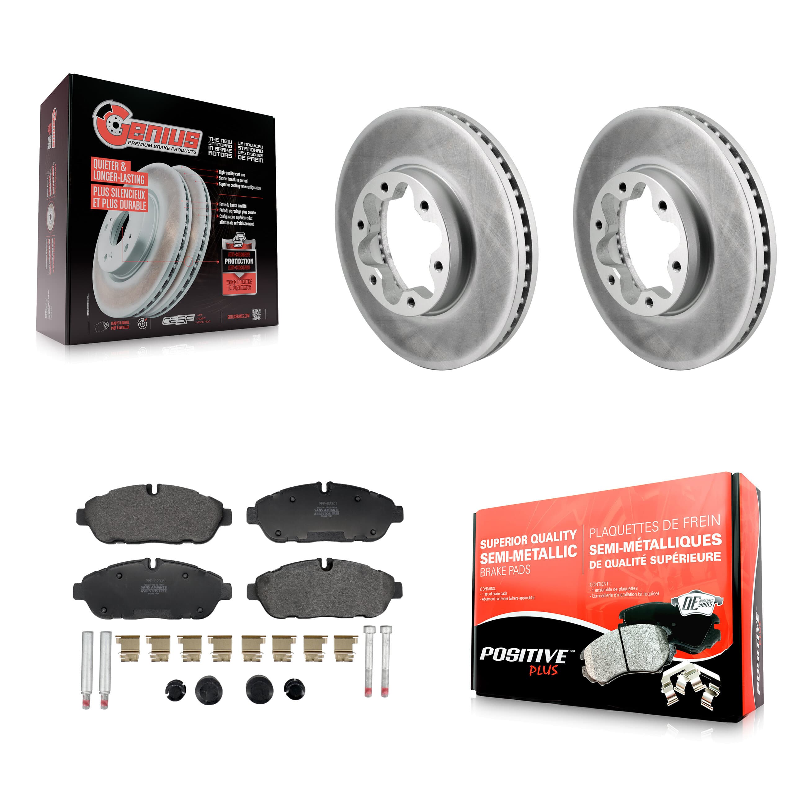 Transit Auto - KGF-103233 - Front Disc Brake Kits image 1