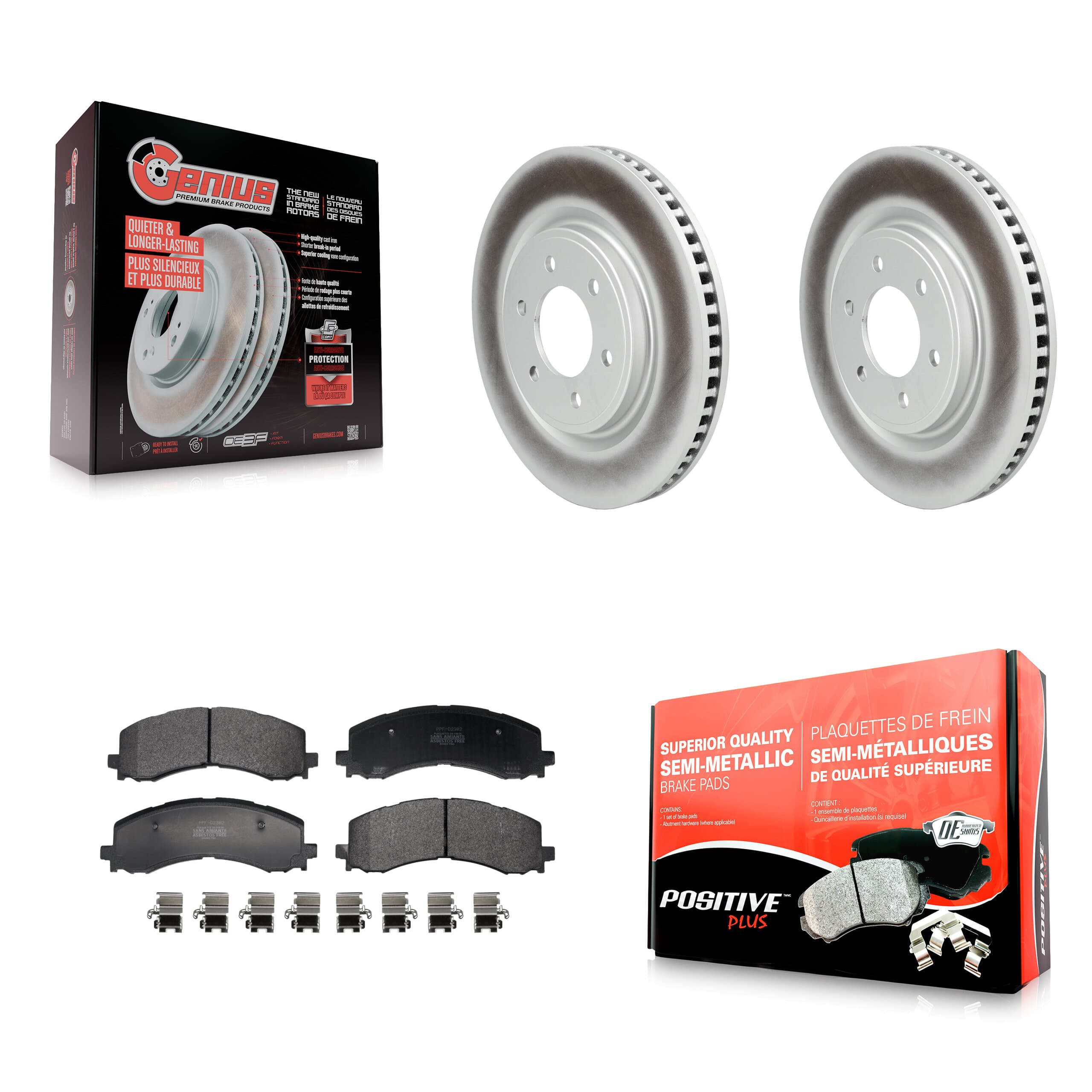 Transit Auto - KGF-103238 - Front Disc Brake Kits image 1